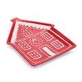Ceramic Gingerbread House Plate (Set of 4)