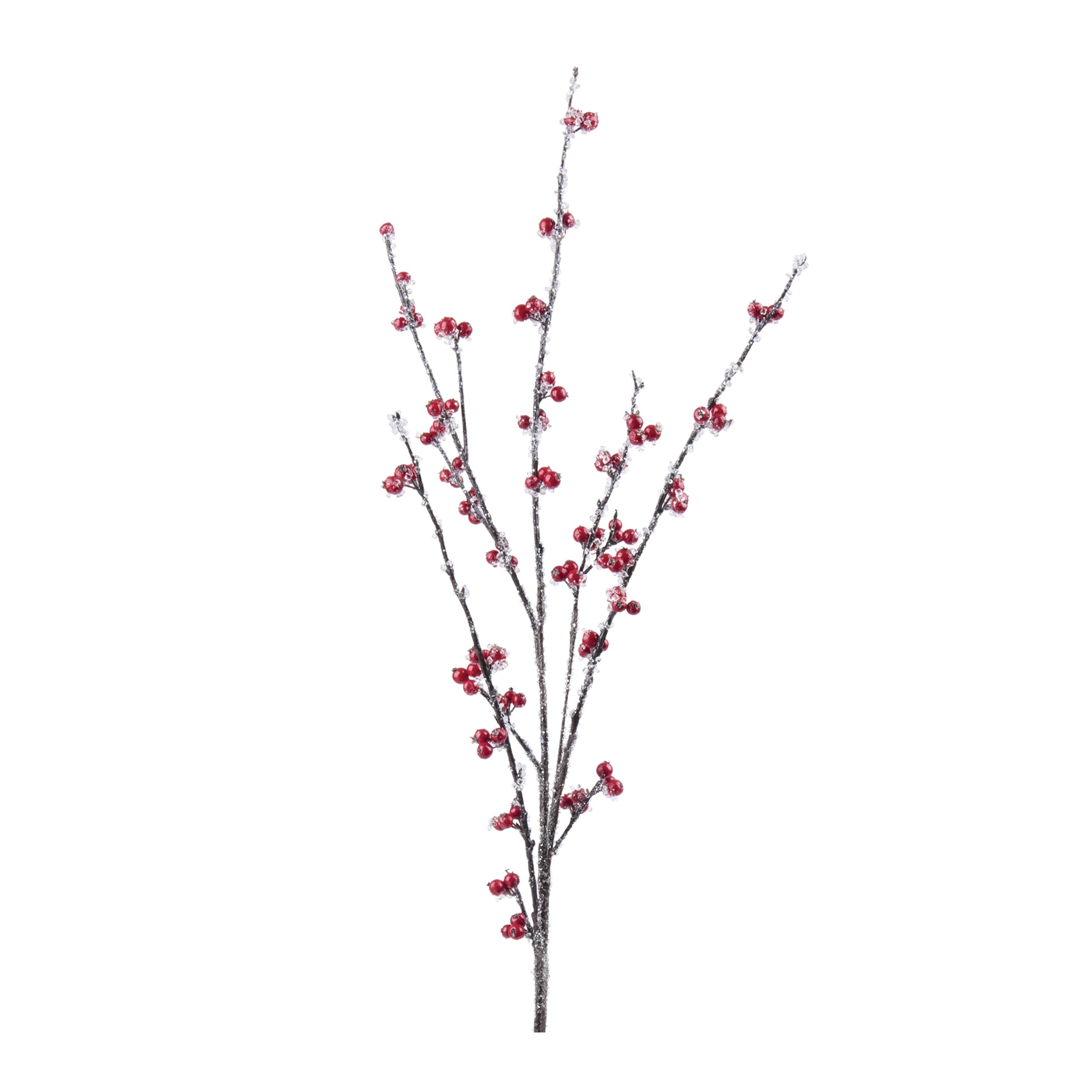 Iced Berry Twig Spray (Set of 4)