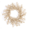 Iced Twig Wreath 24"D