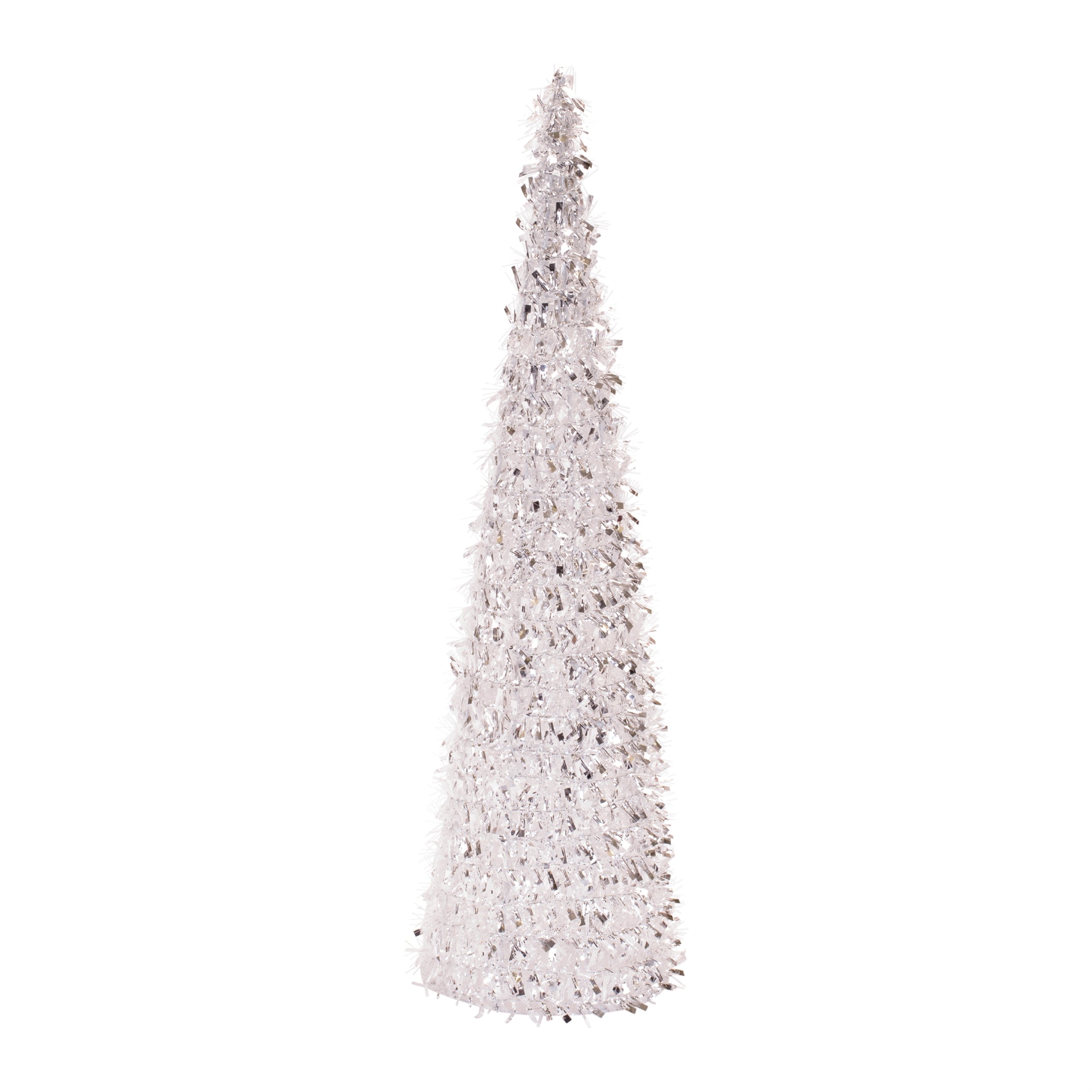 Tinsel Cone Tree (Set of 3)