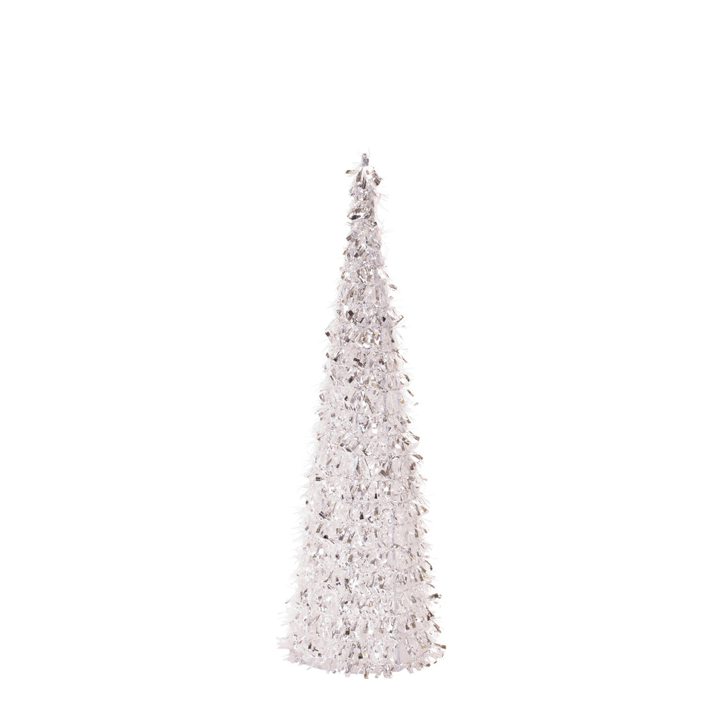 Tinsel Cone Tree (Set of 3)
