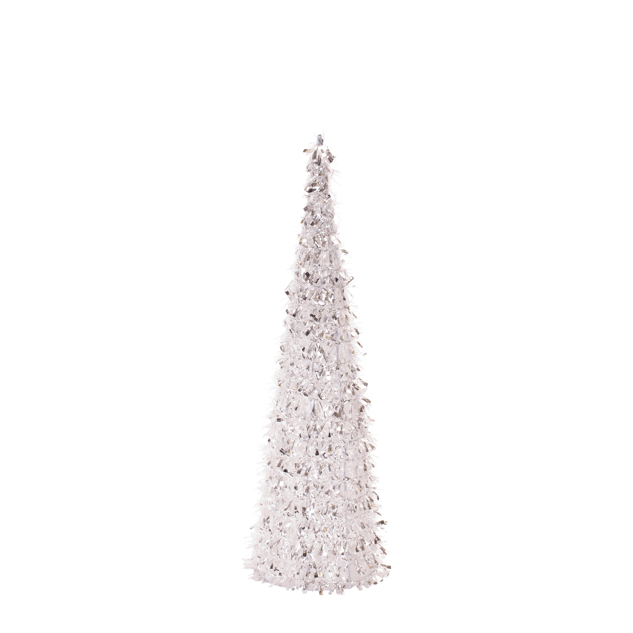 Tinsel Cone Tree (Set of 3)