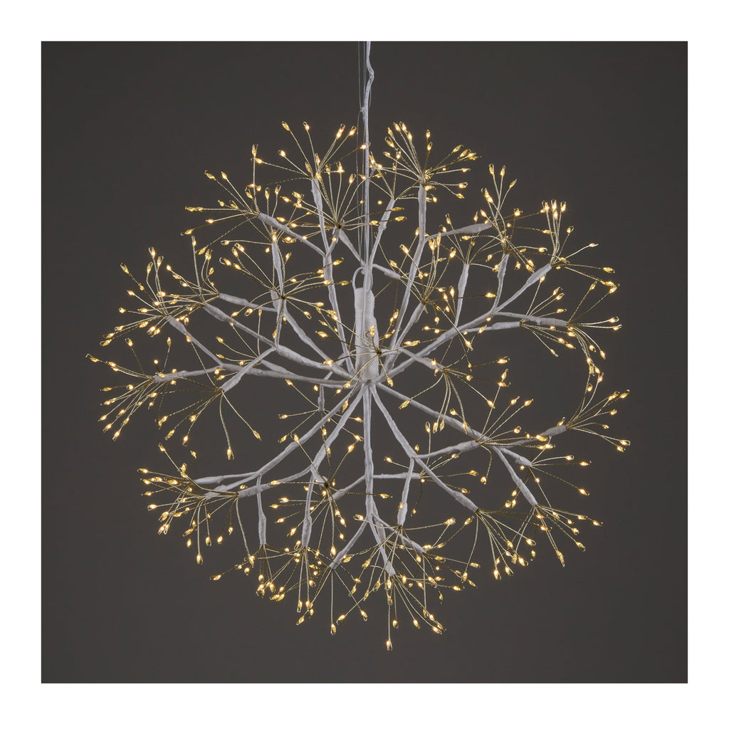 Multicolor LED Hanging Orb 17.5"D