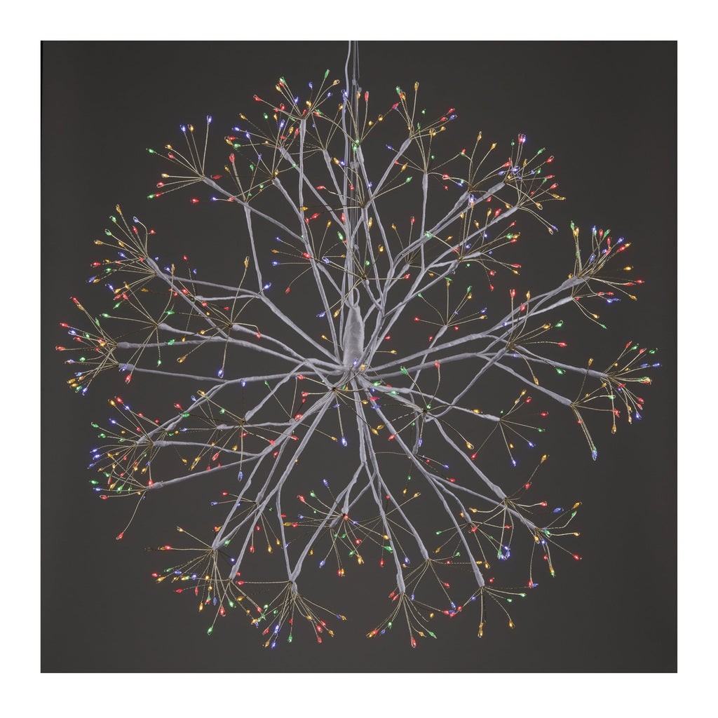Multicolor LED Hanging Orb 23.5"D