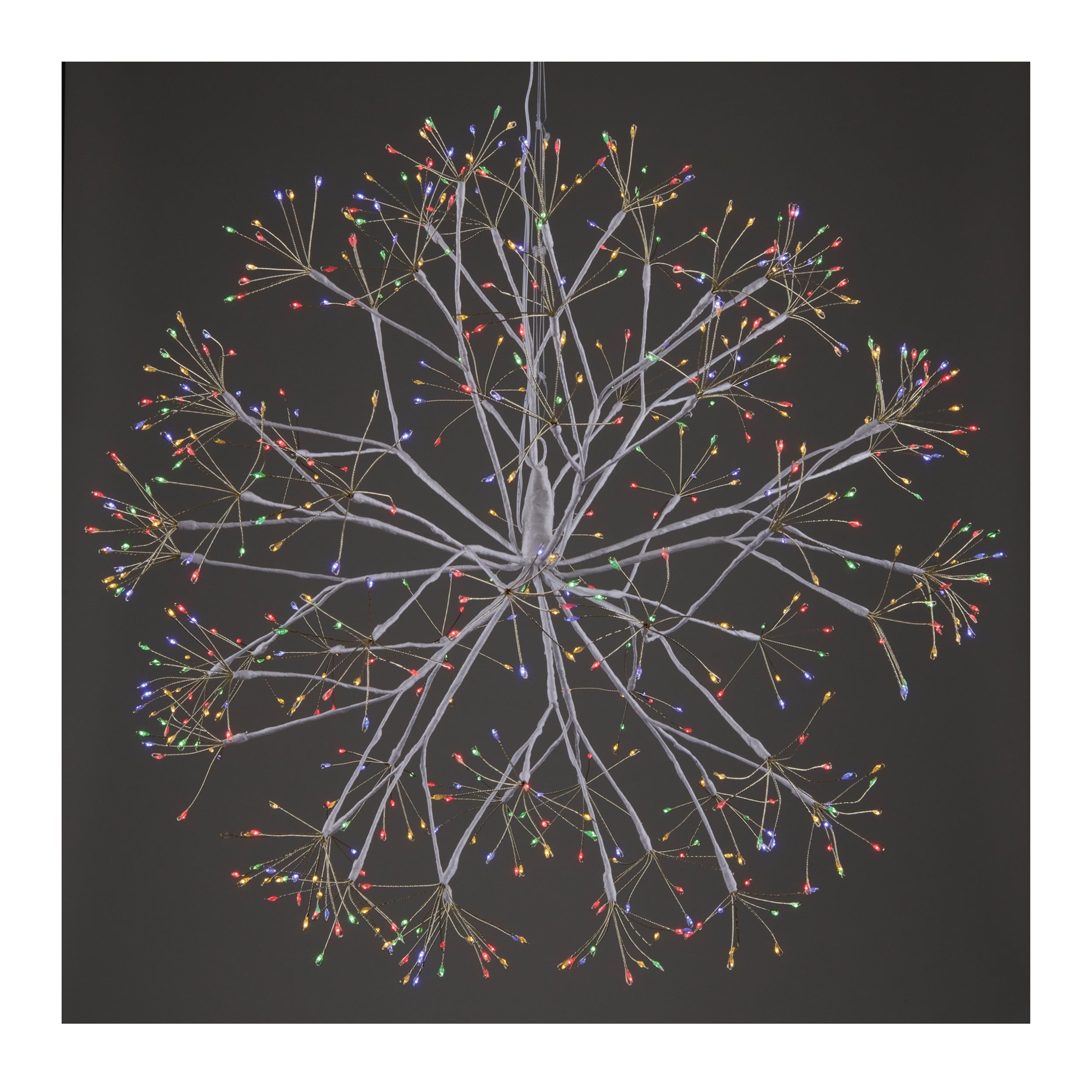 Multicolor LED Hanging Orb 23.5"D