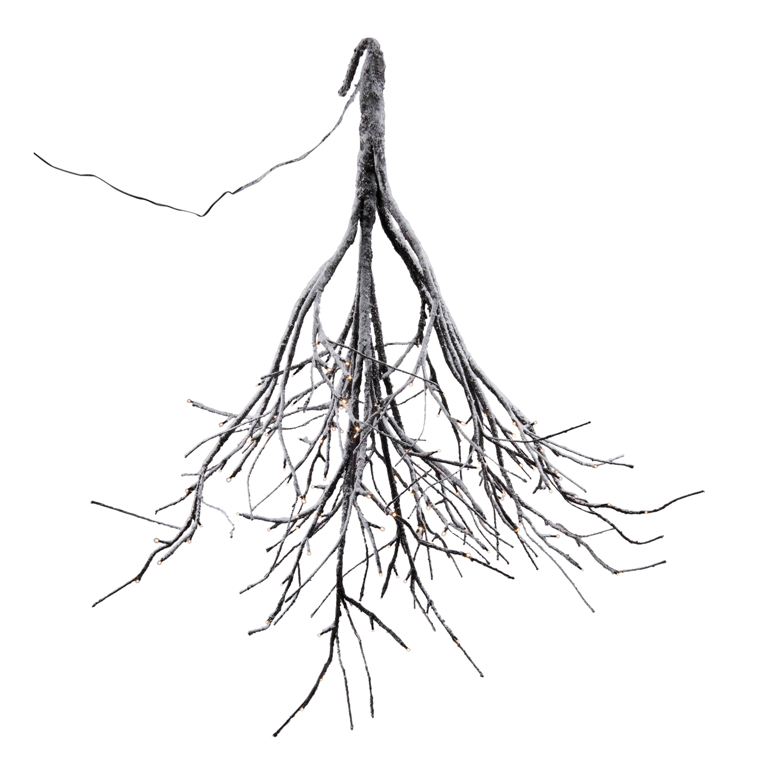 LED Flocked Twig Branch 5'H
