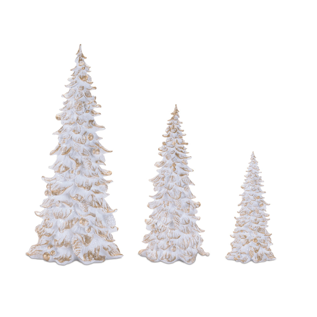 Embossed Christmas Tree (Set of 3)