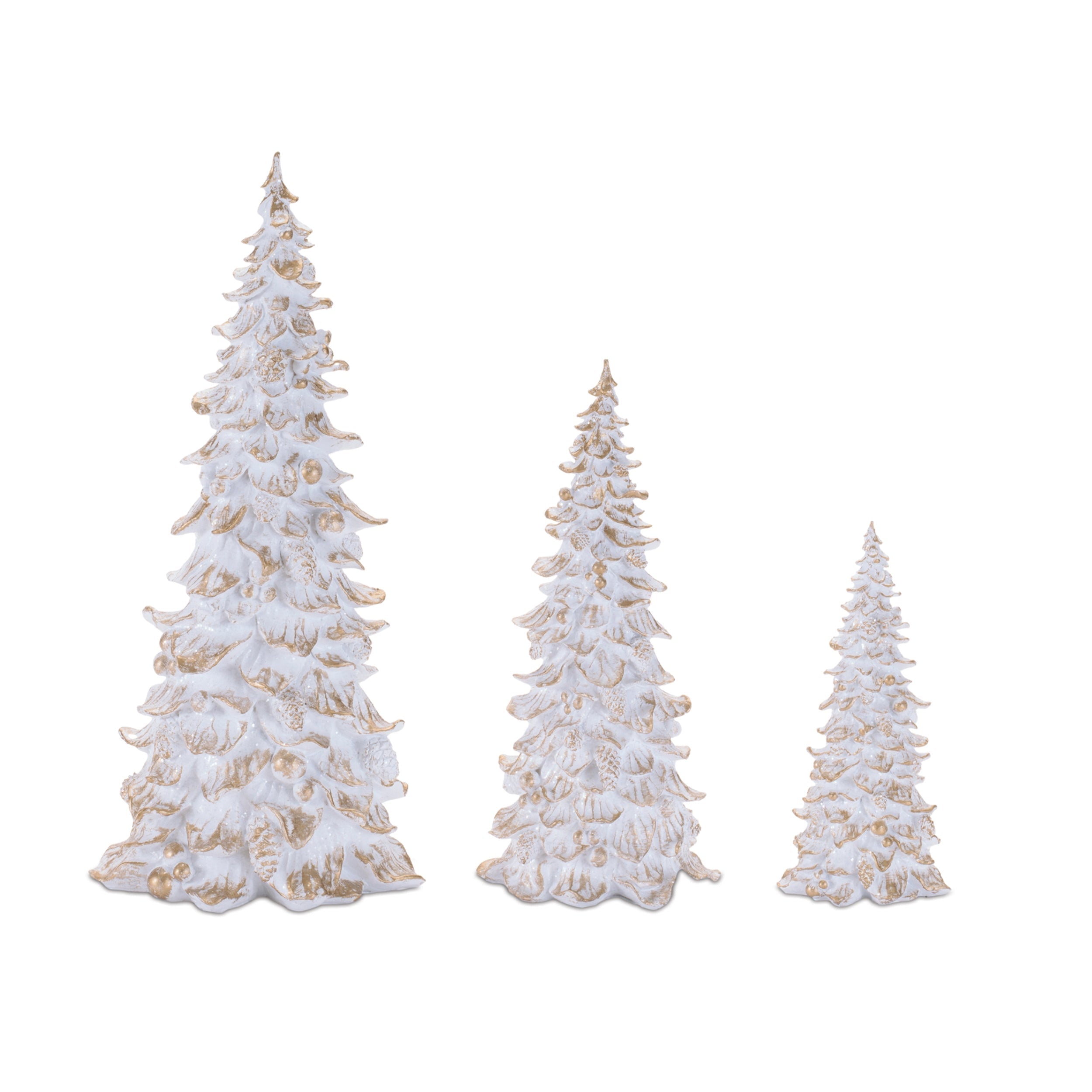 Embossed Christmas Tree (Set of 3)