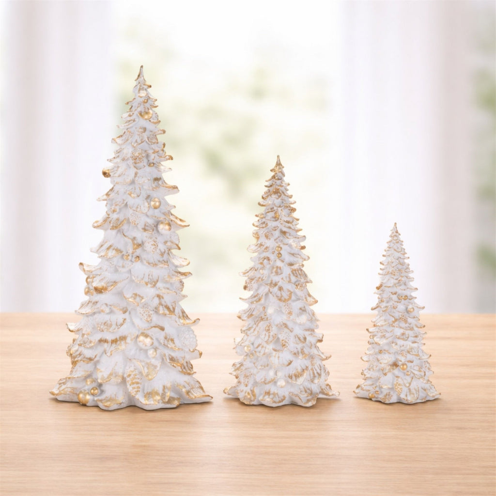 Embossed Christmas Tree (Set of 3)