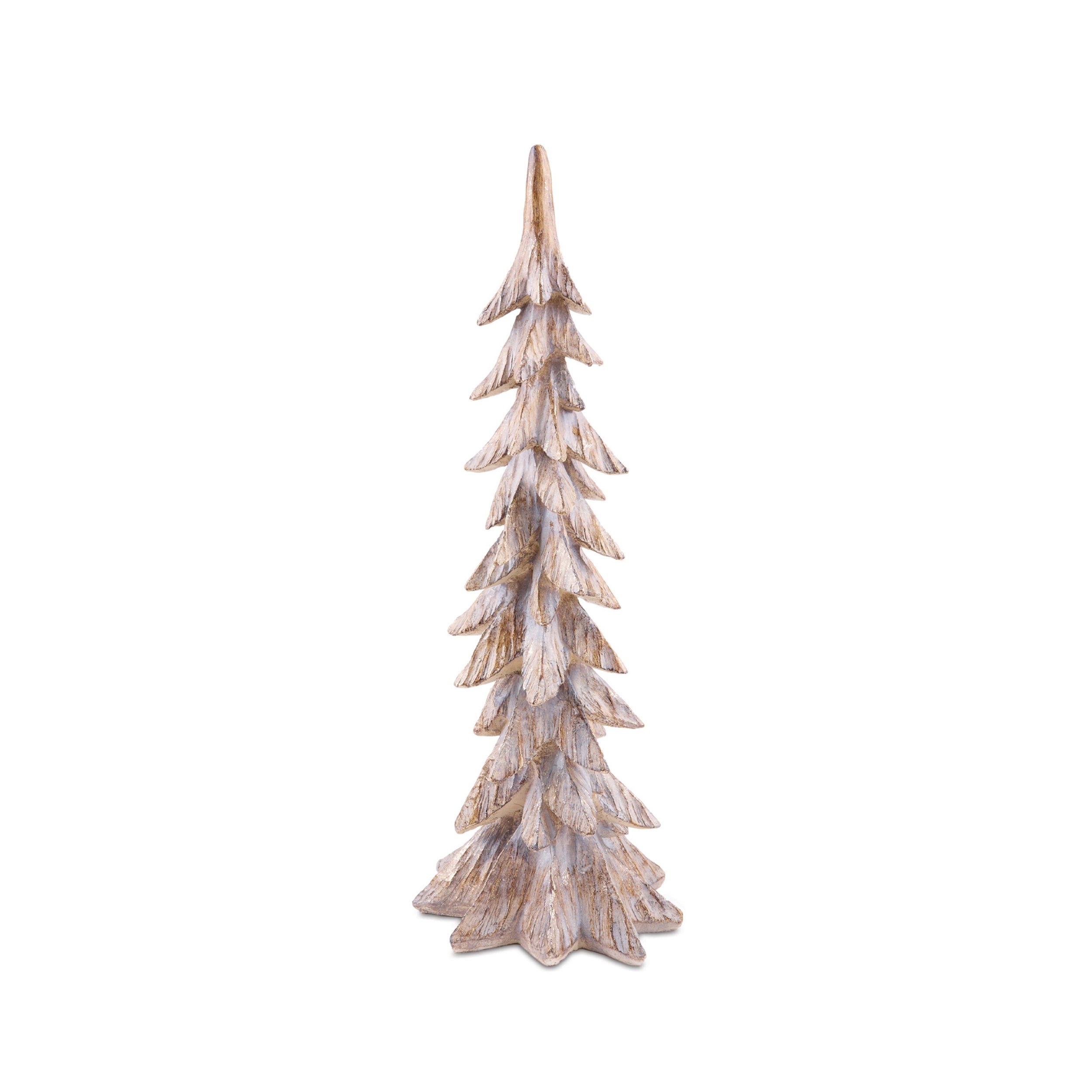 Carved Pine Tree (Set of 3)