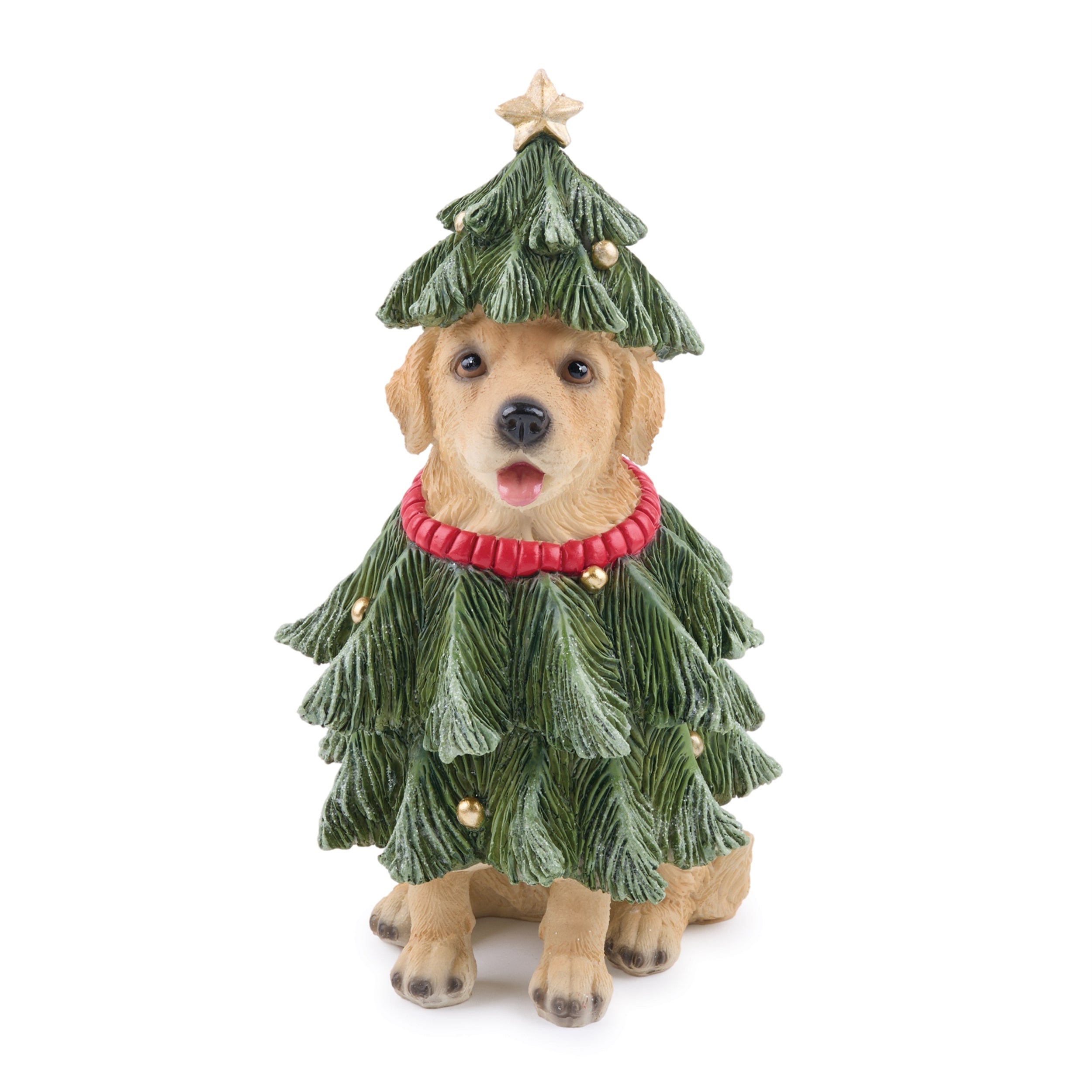Holiday Dog Figurine (Set of 2)