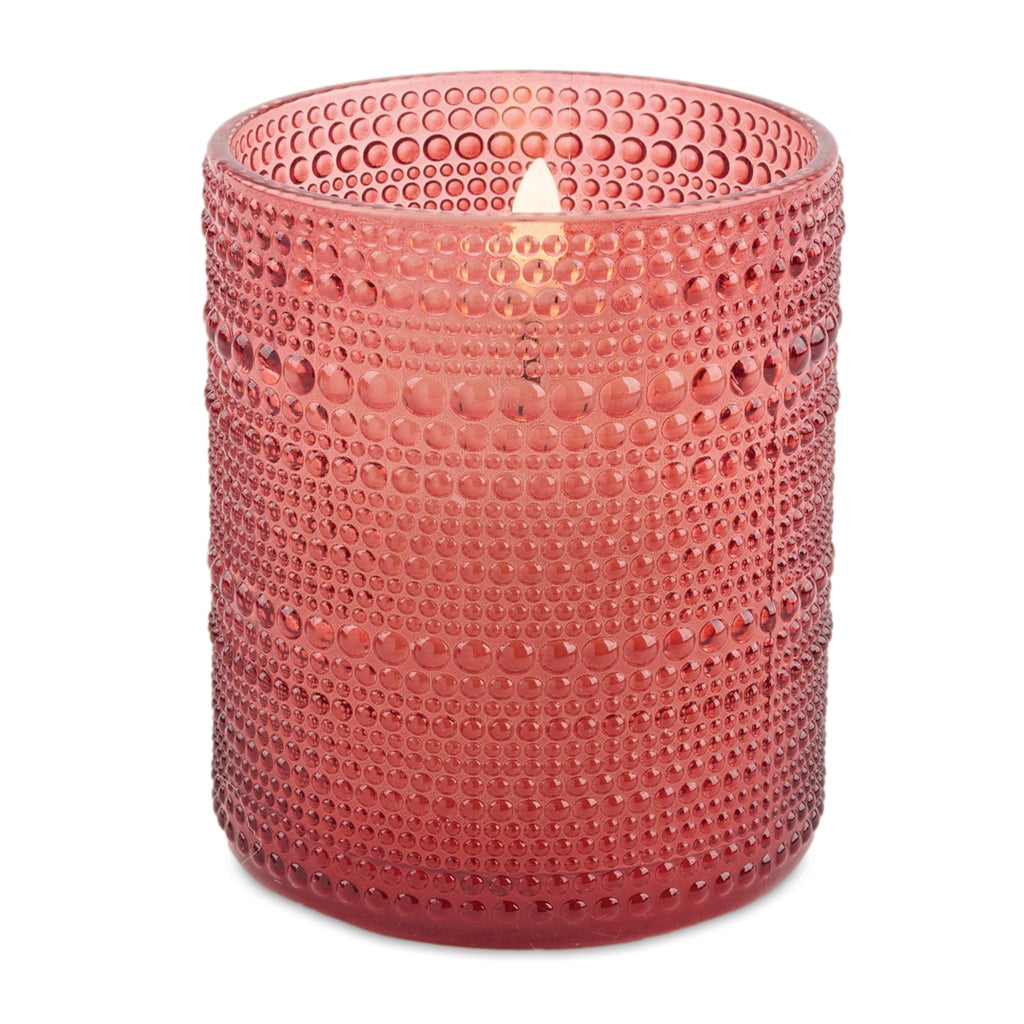 LED Votive Candle in Glass Jar (Set of 2)