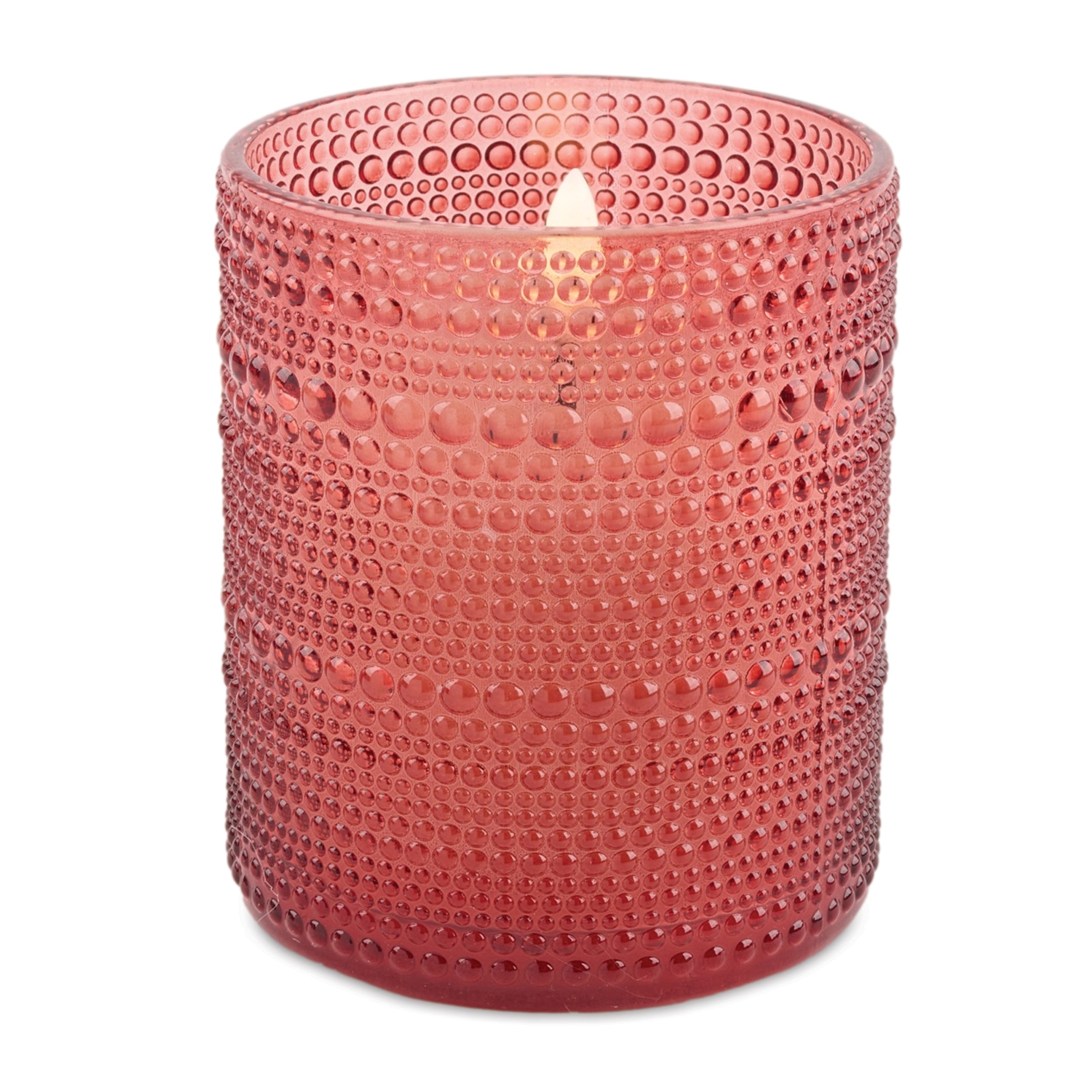 LED Votive Candle in Glass Jar (Set of 2)