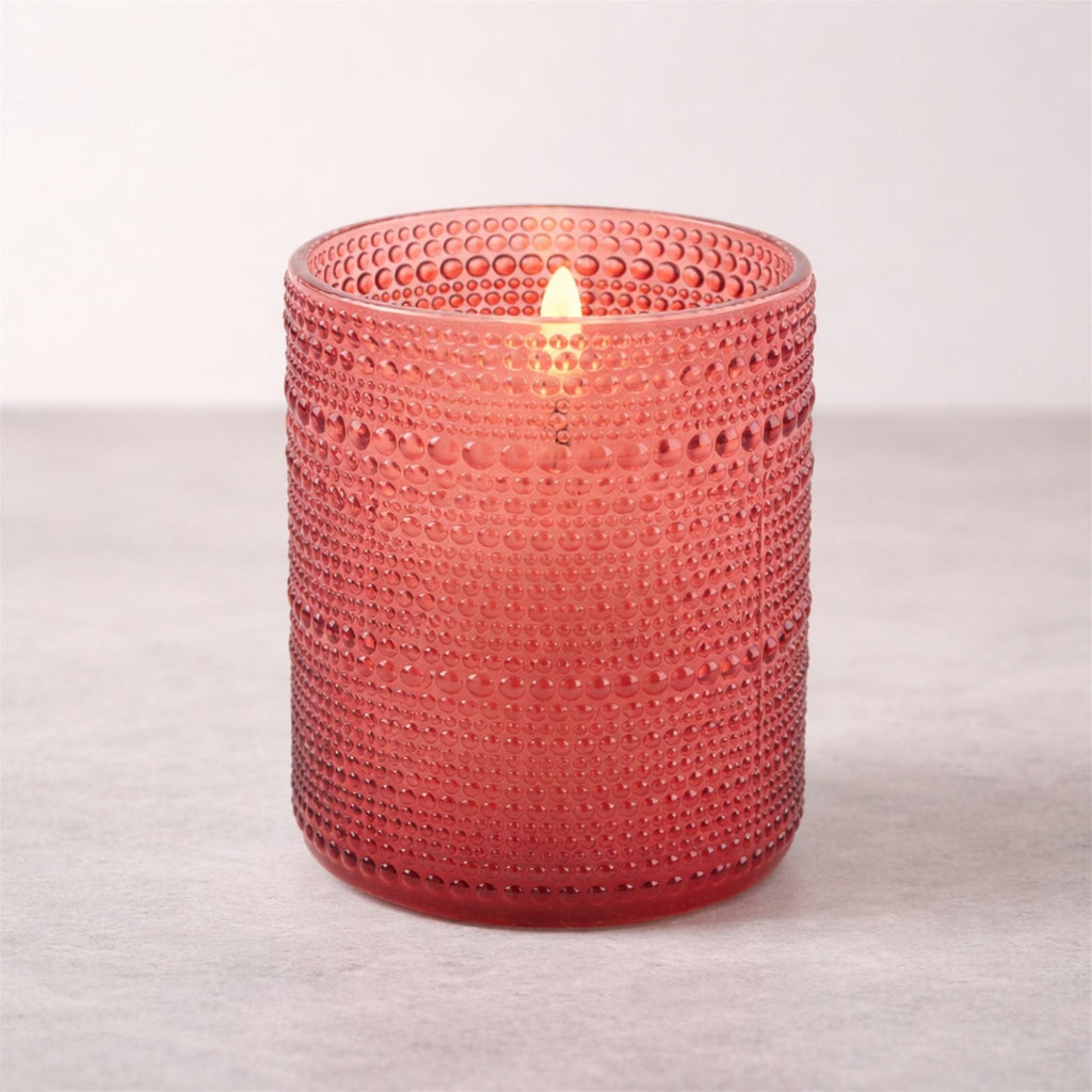 LED Votive Candle in Glass Jar (Set of 2)