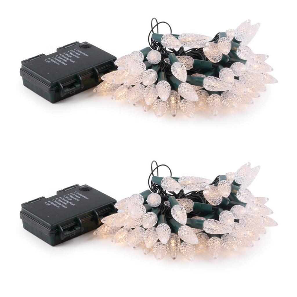 LED 16-foot Light Strand (Set of 2)