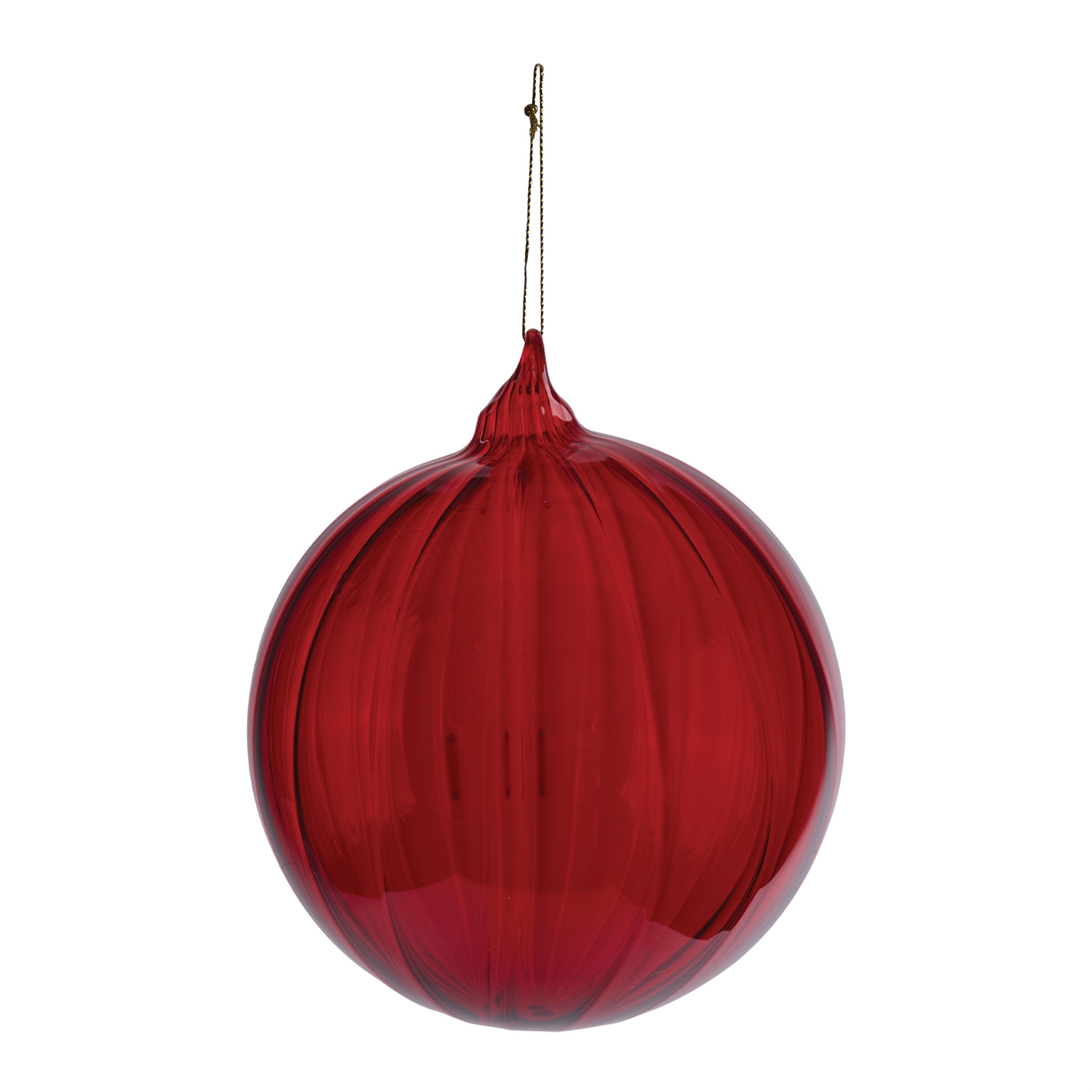 Oversized Glass Ball Ornament (Set of 3)