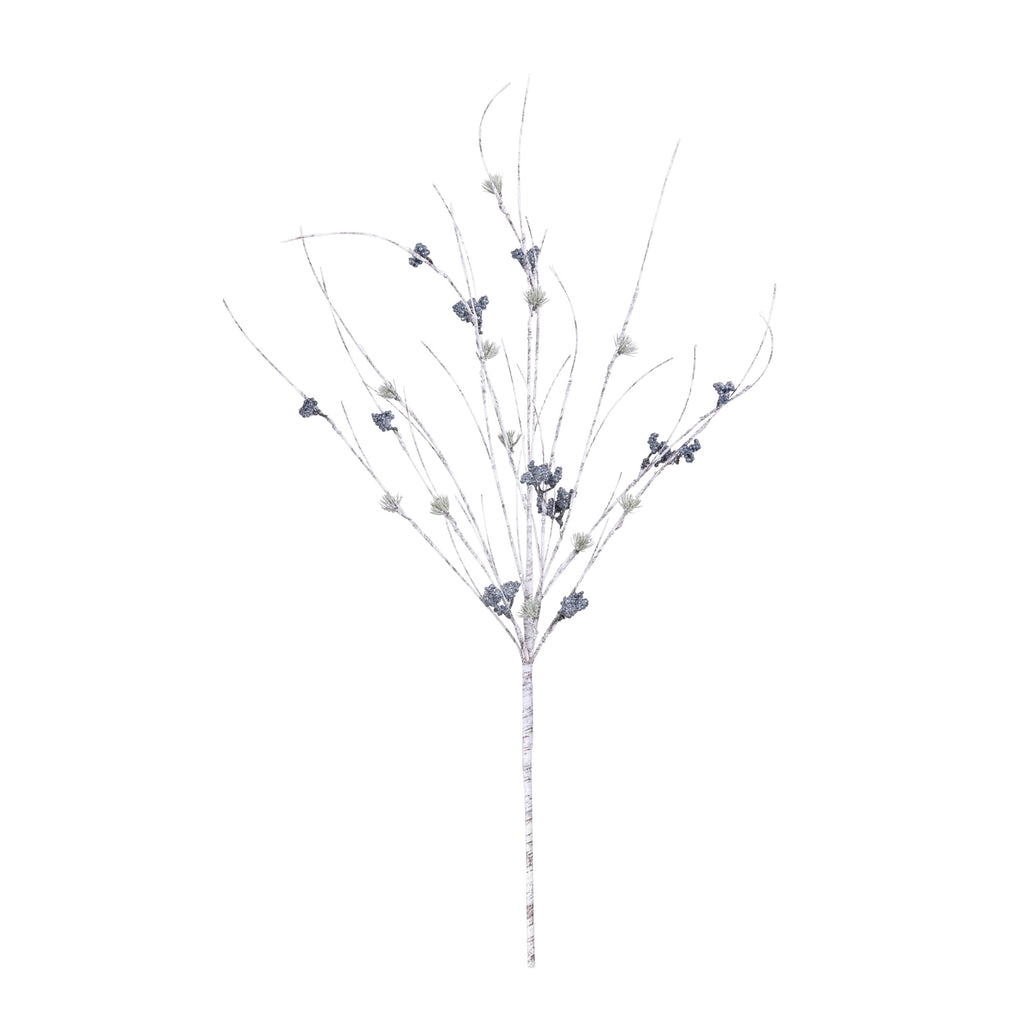 Birch Twig with Pine Spray (Set of 2)