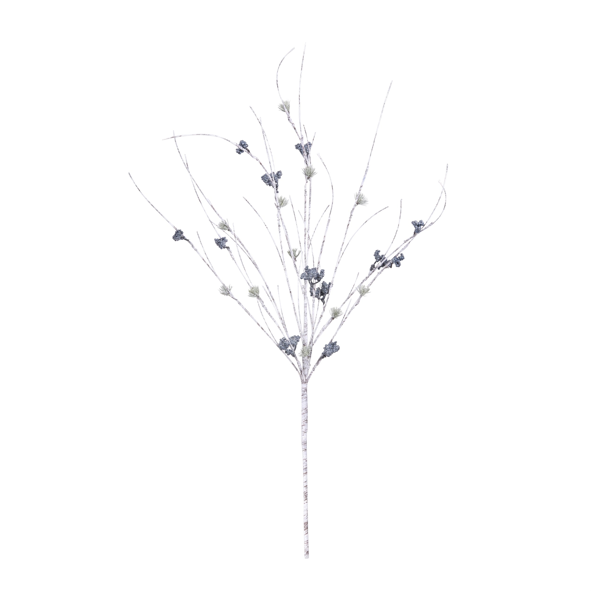 Birch Twig with Pine Spray (Set of 2)