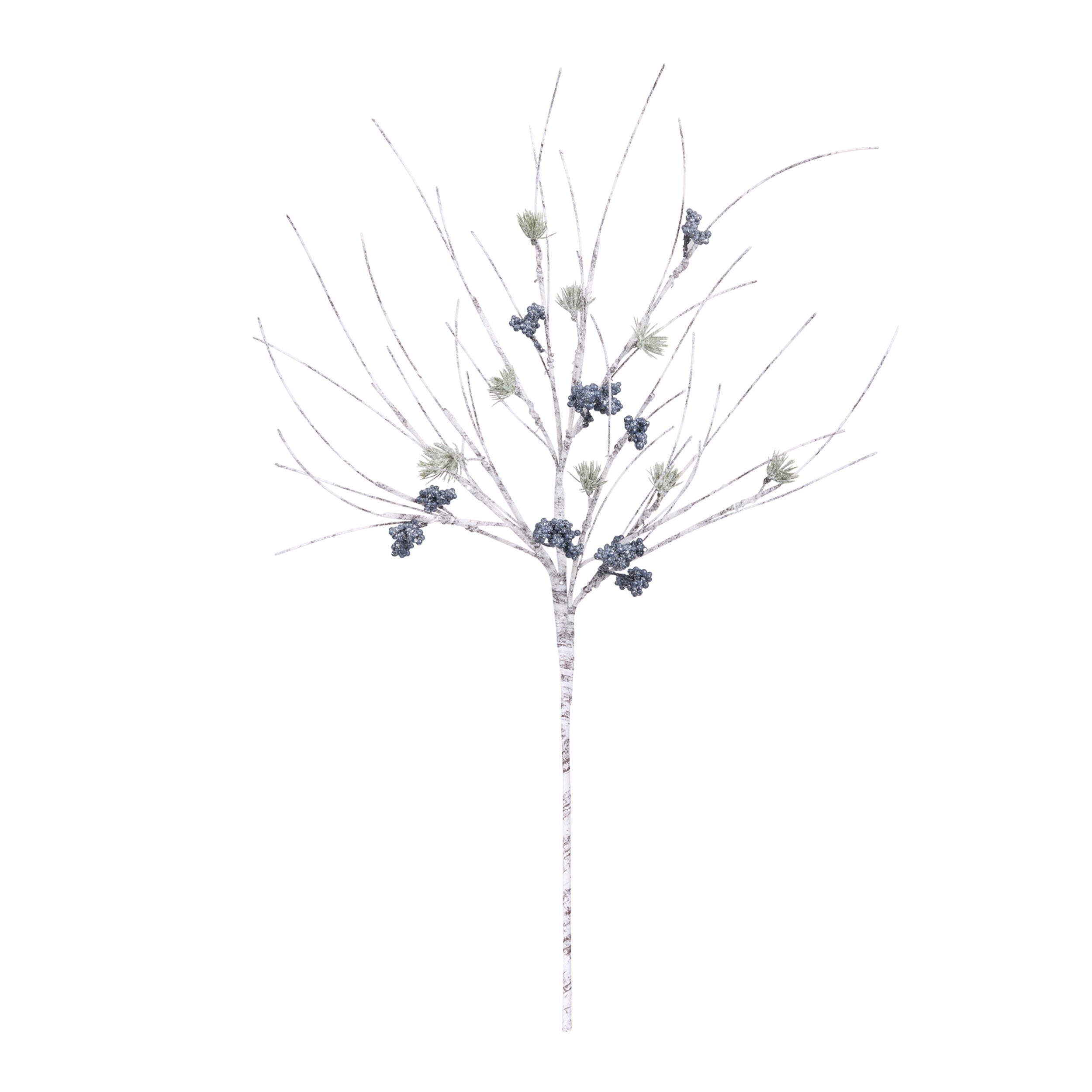 Birch Twig with Pine Spray (Set of 4)