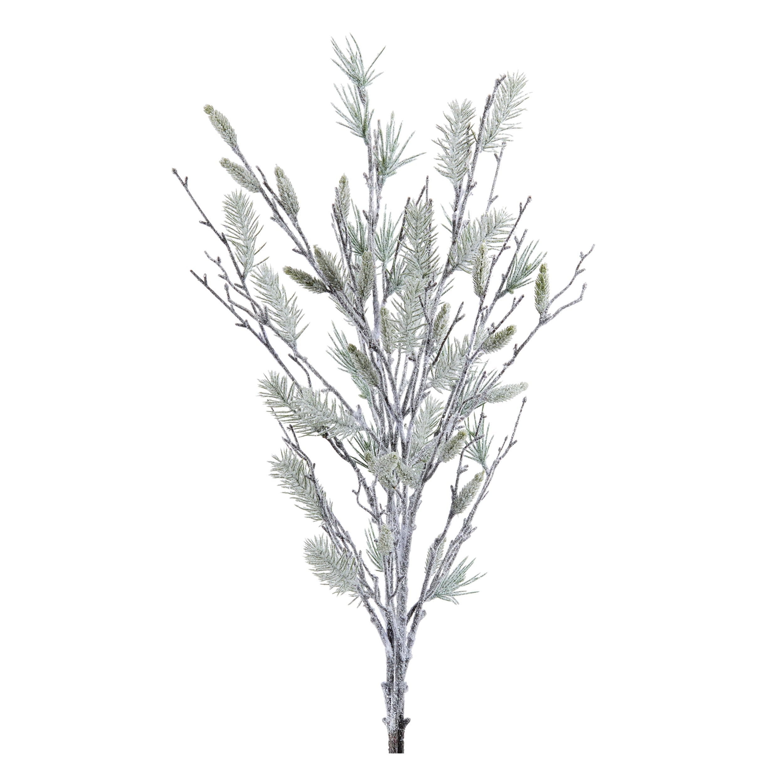 Snowy Oversized Pine Bundle 40"H