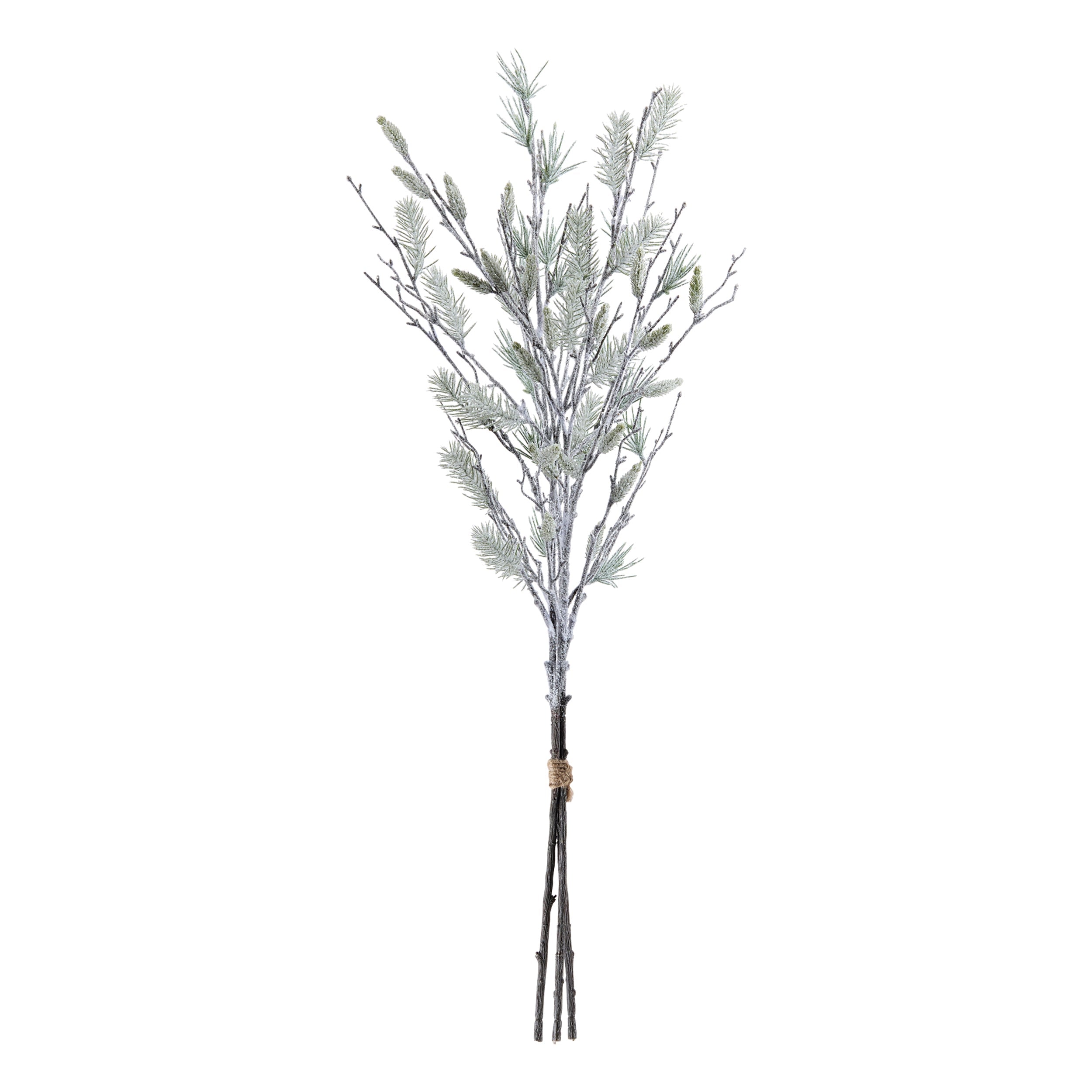 Snowy Oversized Pine Bundle 40"H