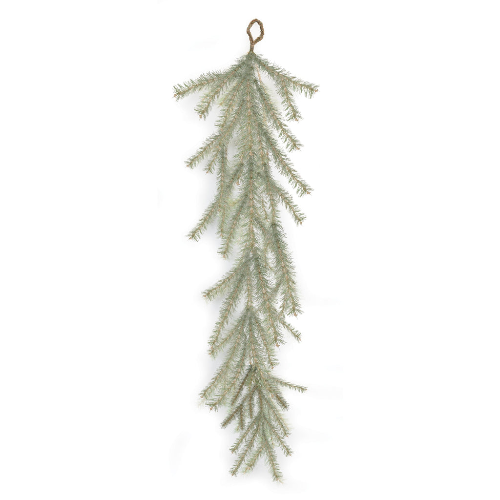 Glitter Pine Hanging Garland 48"