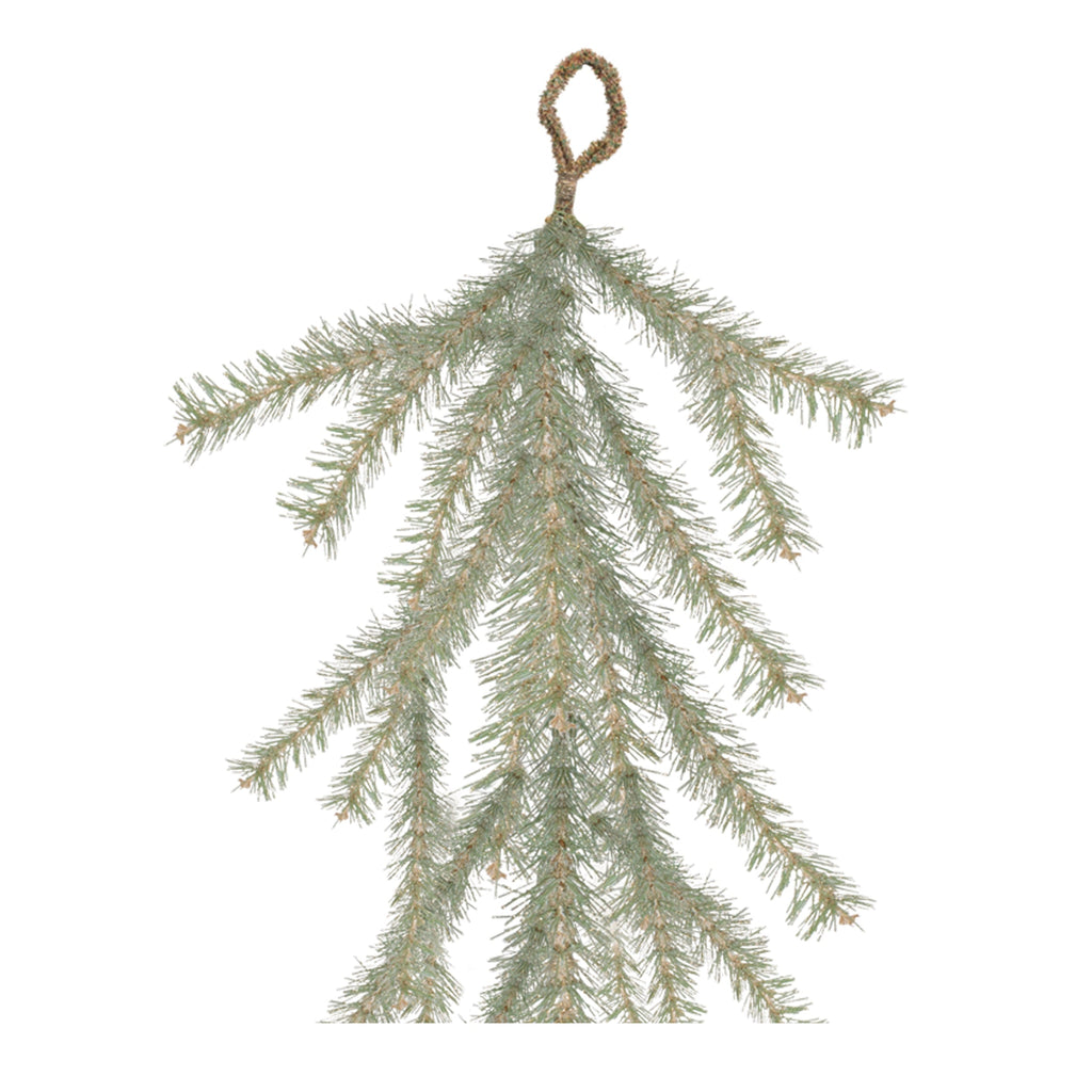 Glitter Pine Hanging Garland 48"
