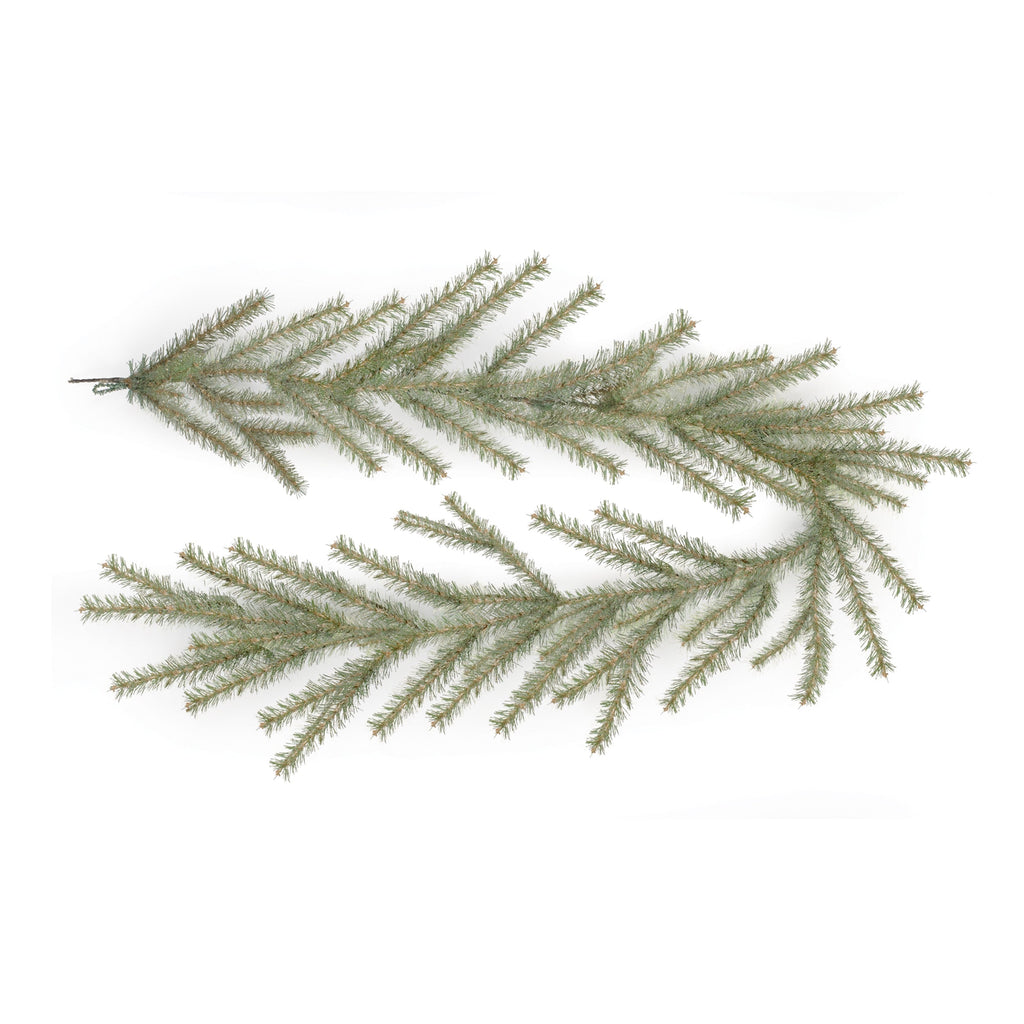 Glittered Pine Garland 6'L