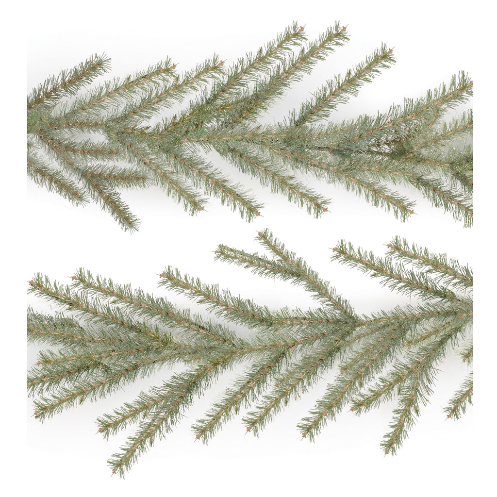 Glittered Pine Garland 6'L