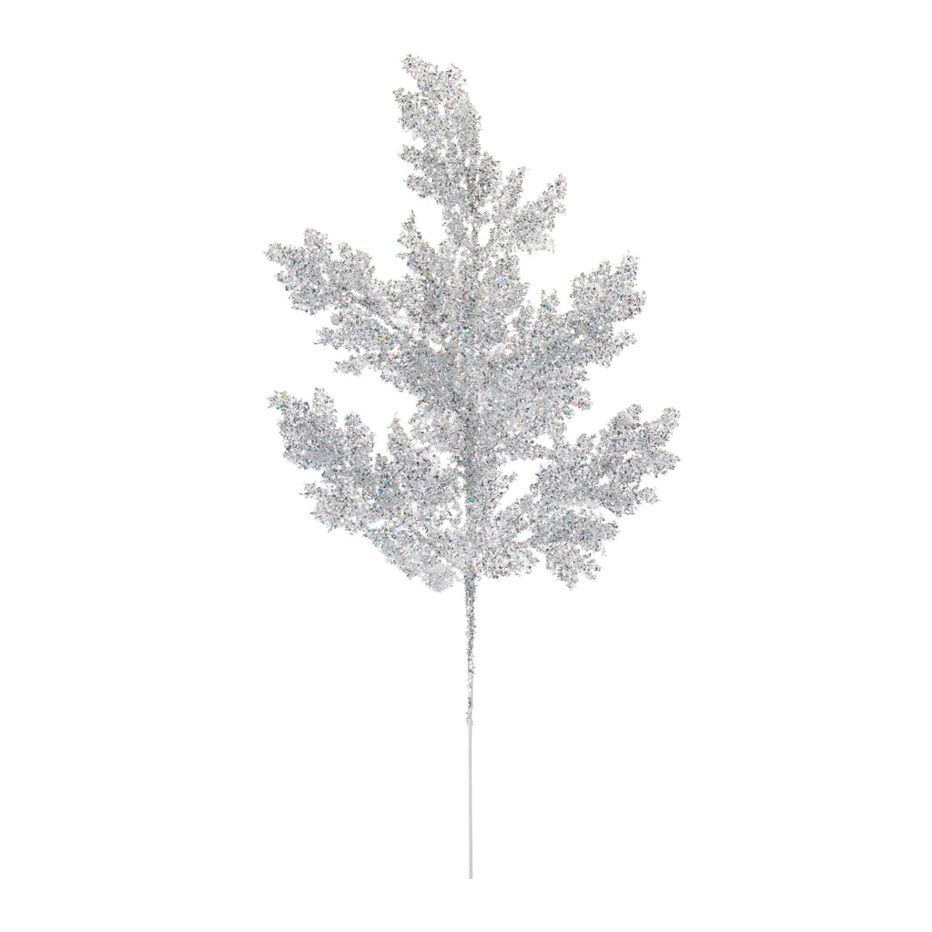 Glitter Pine Spray (Set of 4)