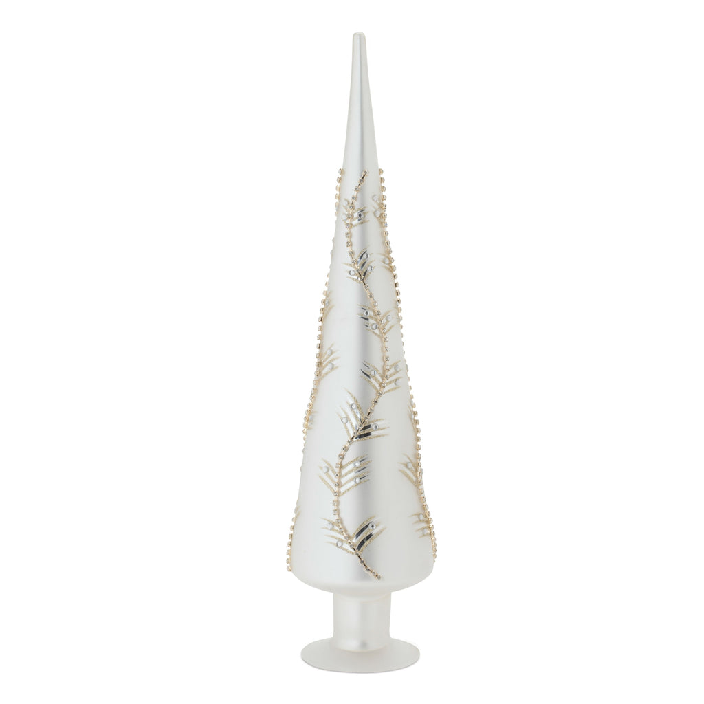 Jeweled Glass Finial Tree (Set of 2)