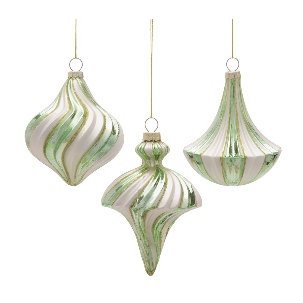 Glass Ornament Set (Set of 12)