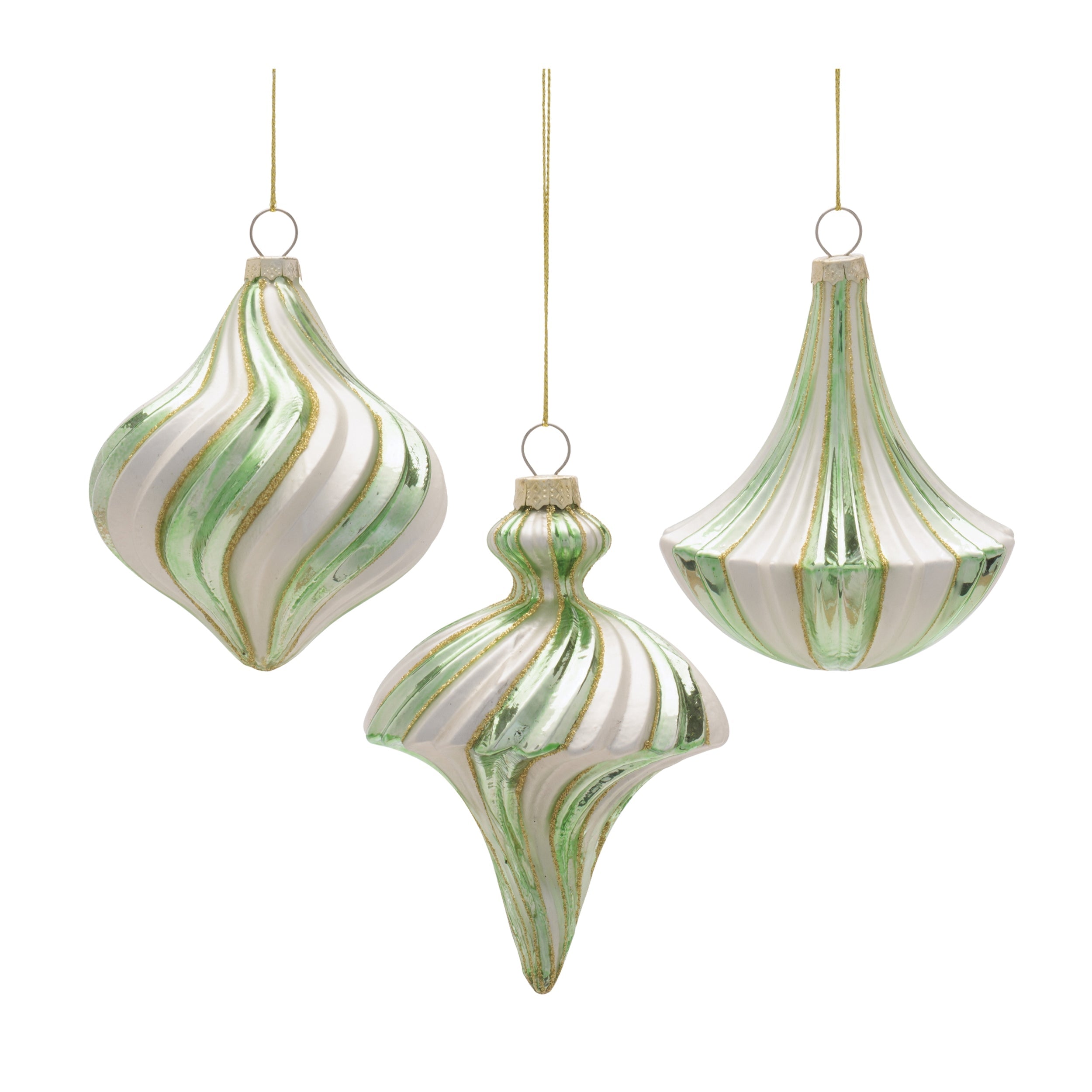 Glass Ornament Set (Set of 12)