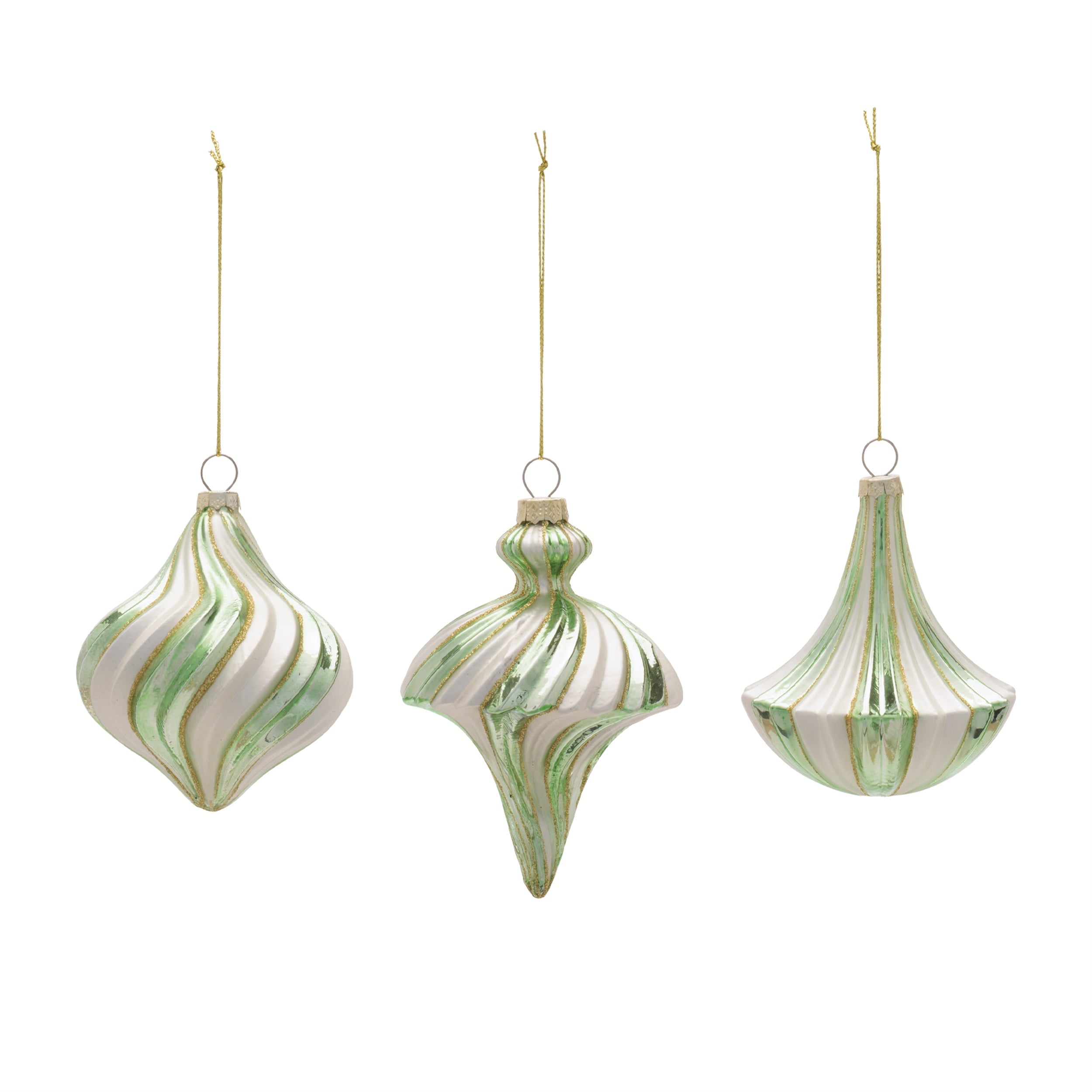 Glass Ornament Set (Set of 12)