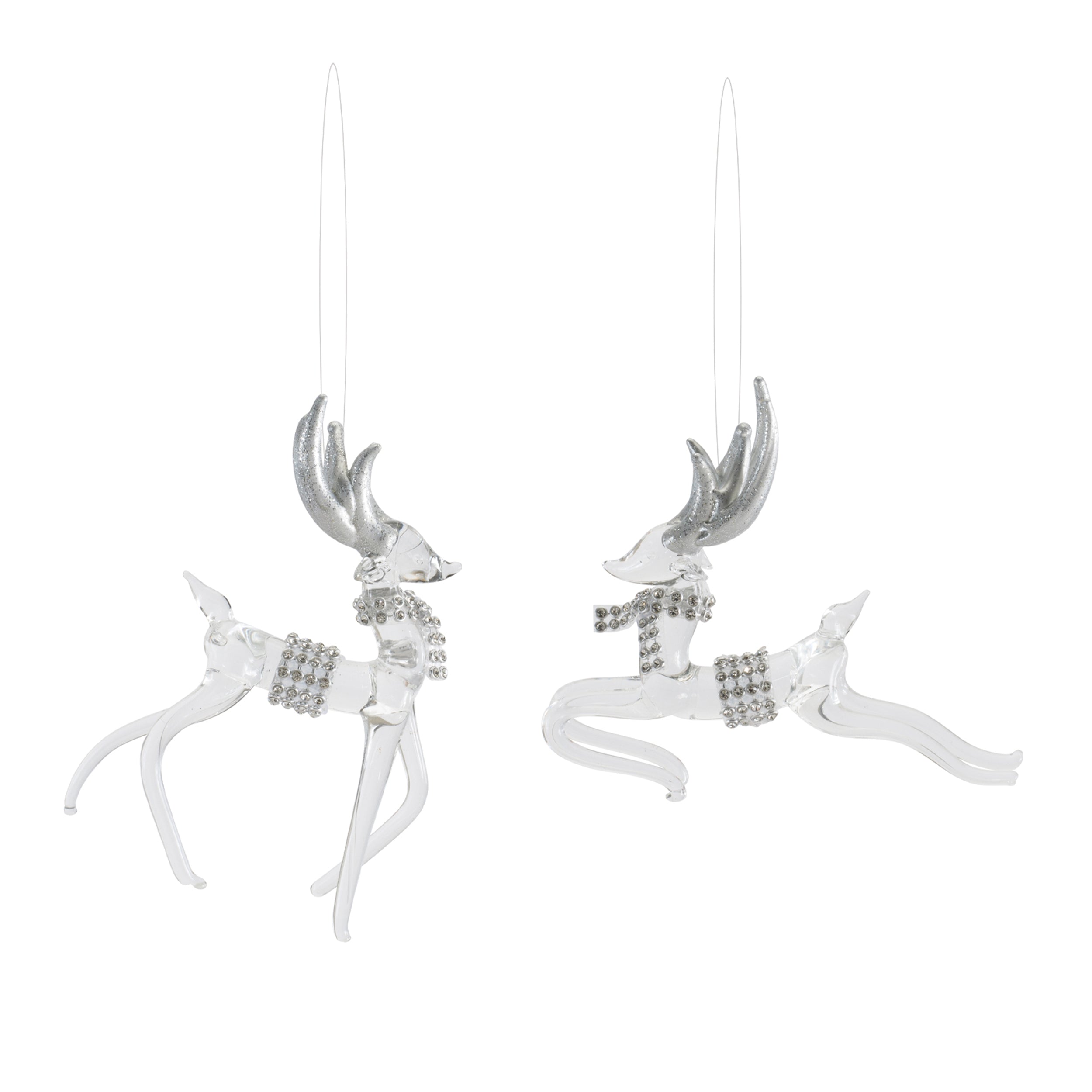 Deer Ornament Set (Set of 6