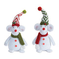 Holiday Plush Mouse DŽcor (Set of 2)