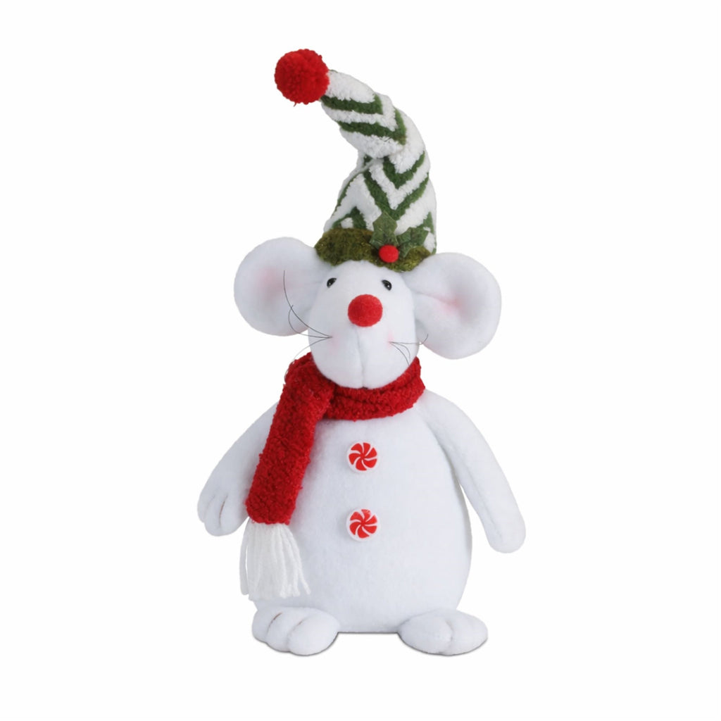 Holiday Plush Mouse DŽcor (Set of 2)