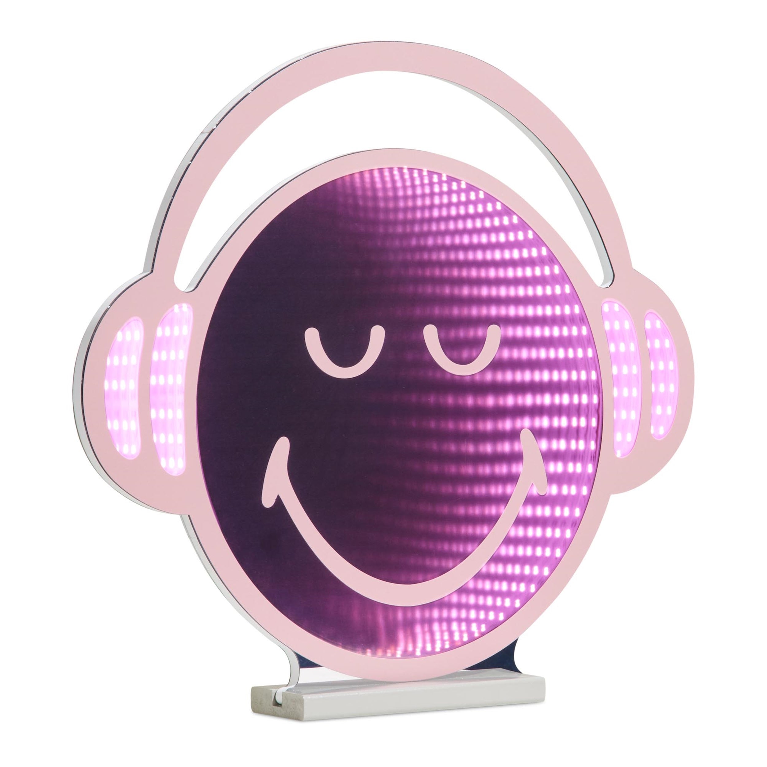 SmileyWorld icon w/Headphone Ekkolight 20"H