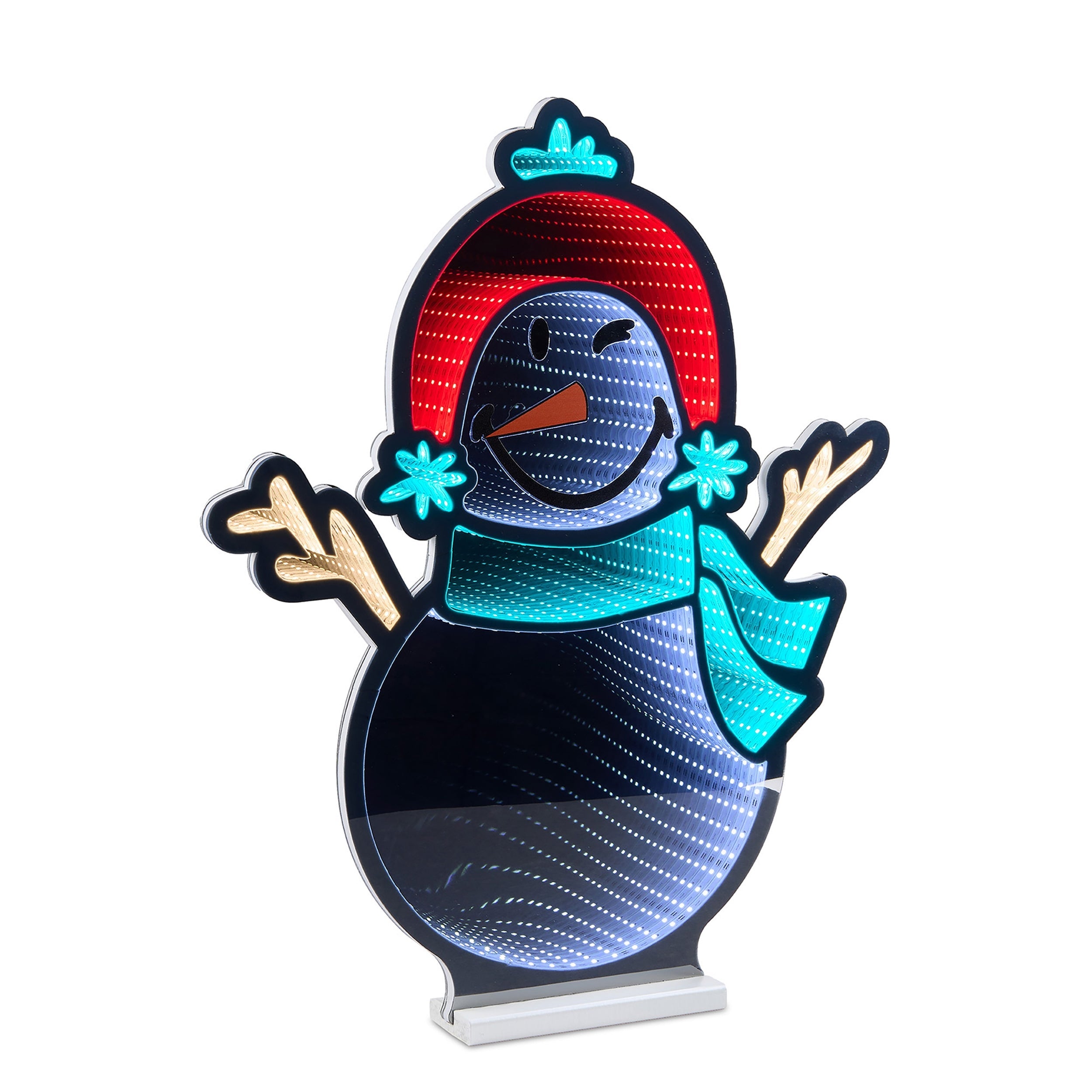 SmileyWorld¨_ Holiday Snowman Ekkolight 24"H