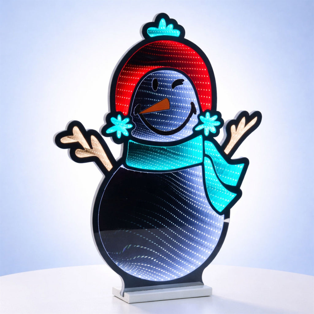 SmileyWorld¨_ Holiday Snowman Ekkolight 24"H