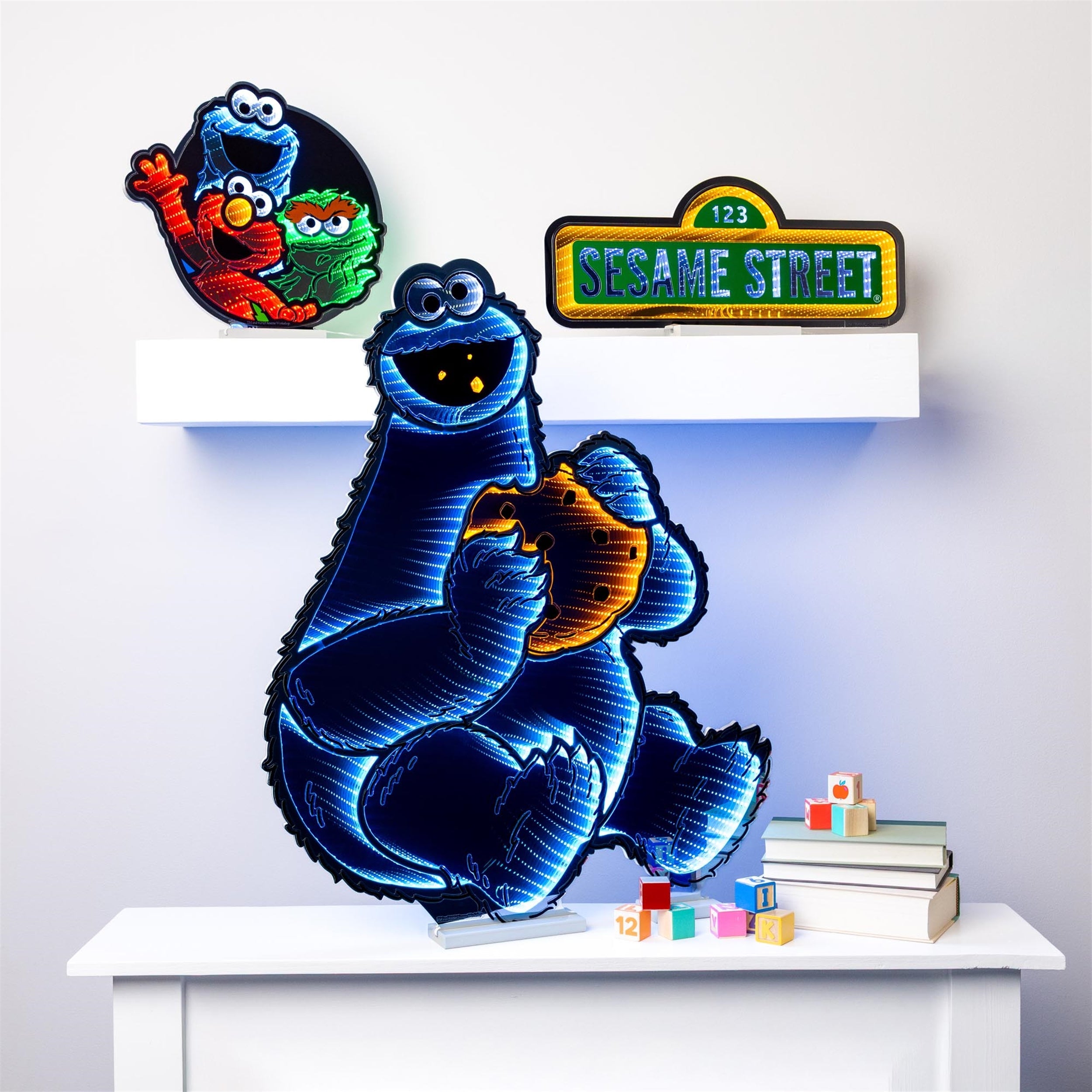 Sesame Street Cookie Monster Ekkolight 35"H