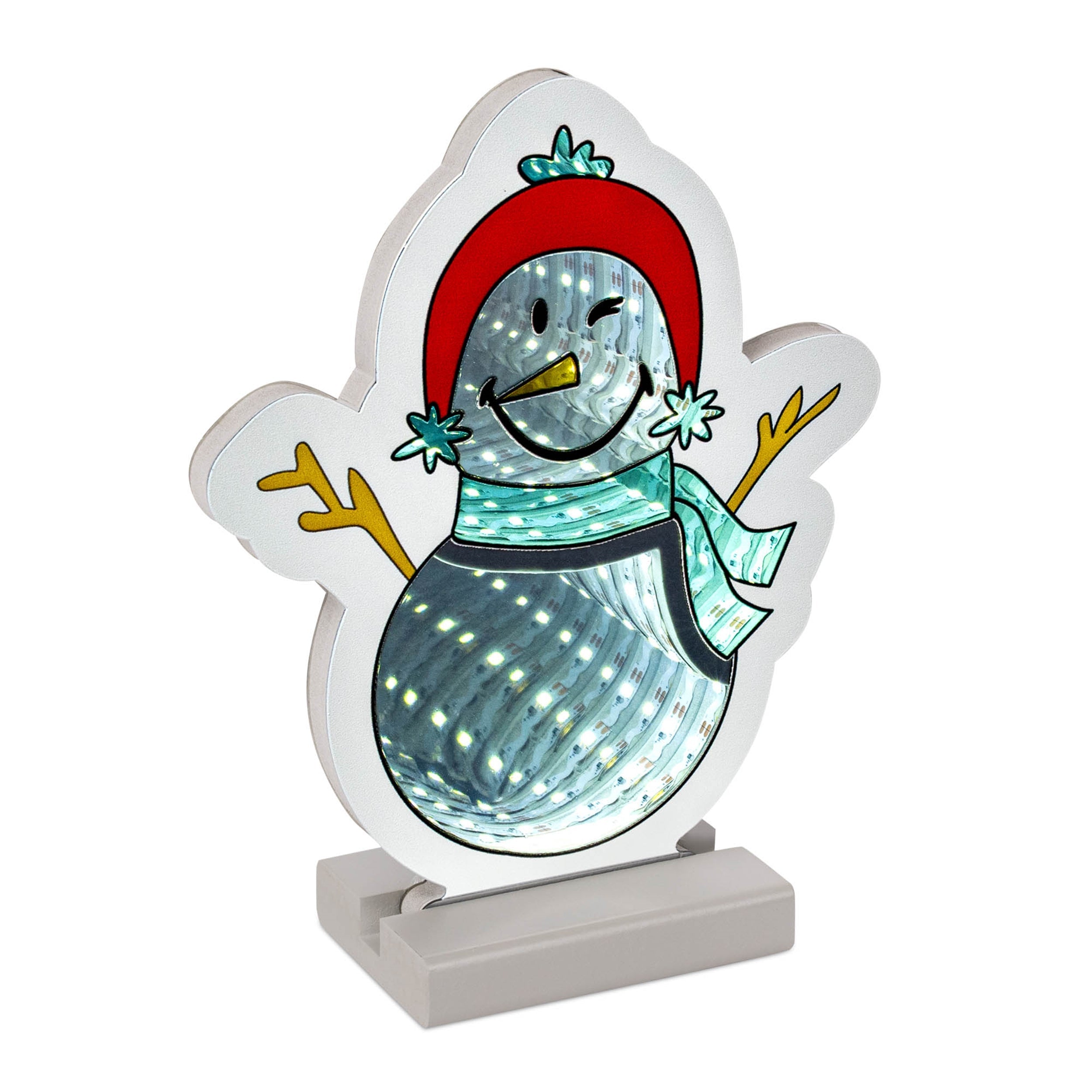 SmileyWorld¨ Snowman Ekkolight 8.75"H