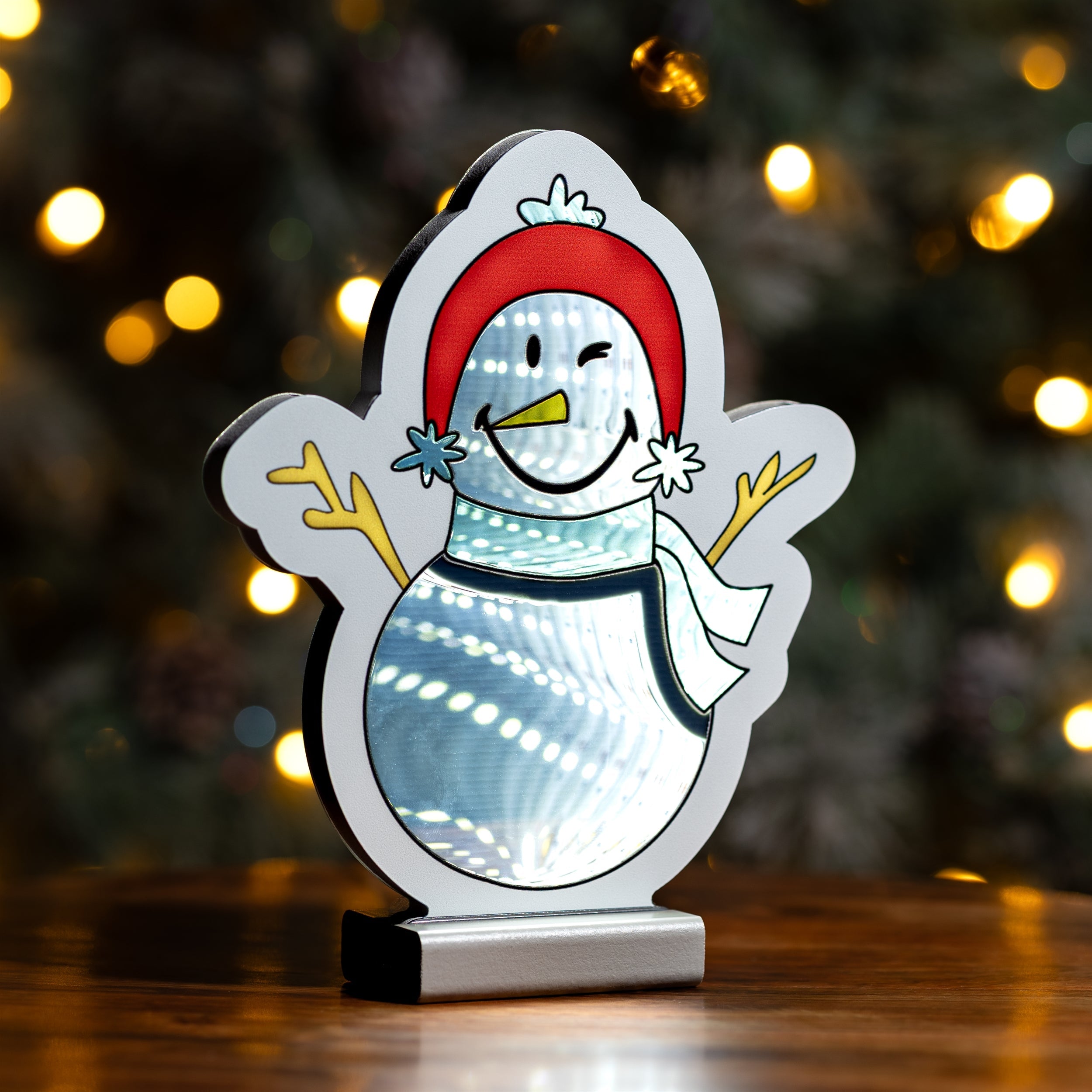 SmileyWorld¨ Snowman Ekkolight 8.75"H