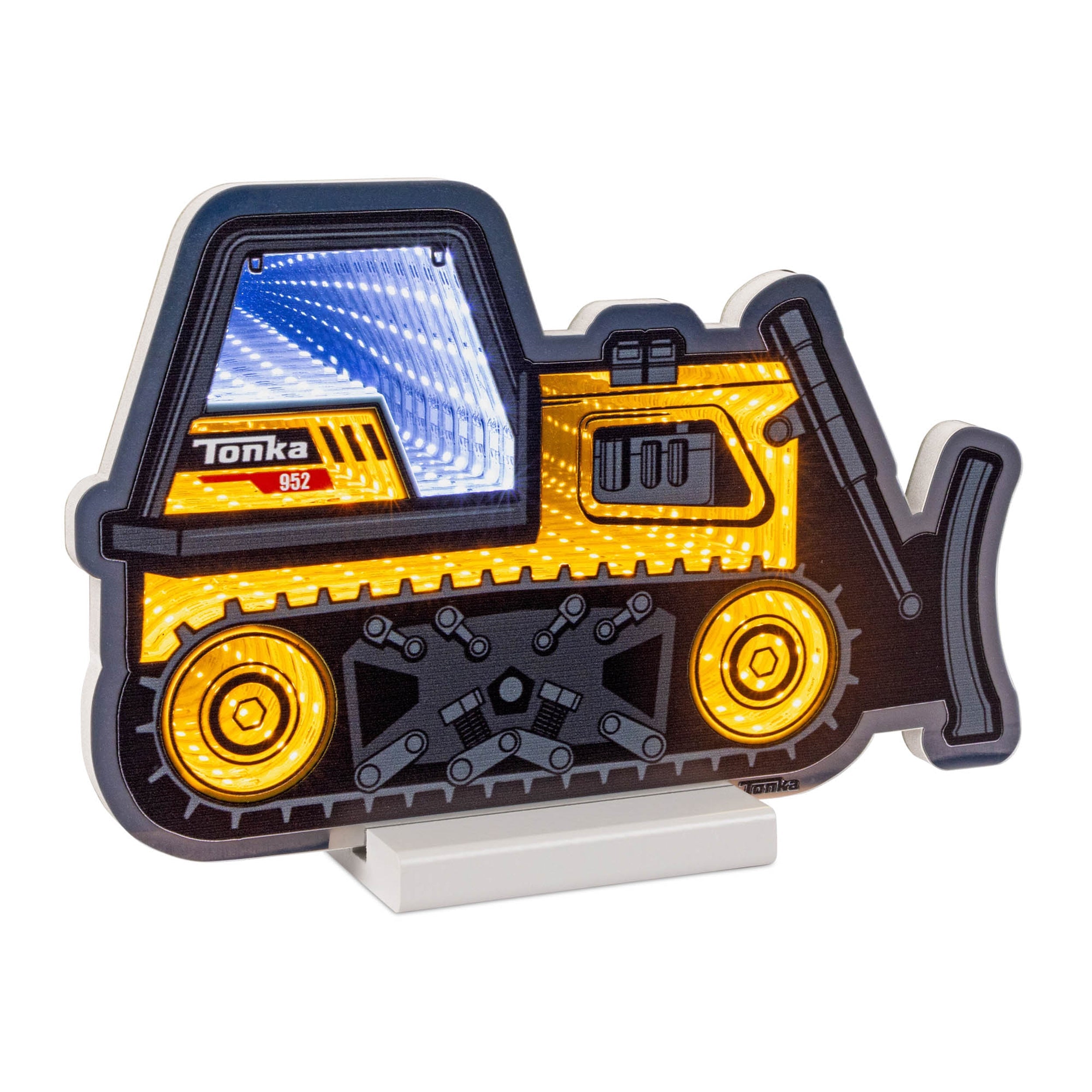 Tonka Bulldozer Ekkolight 8"H