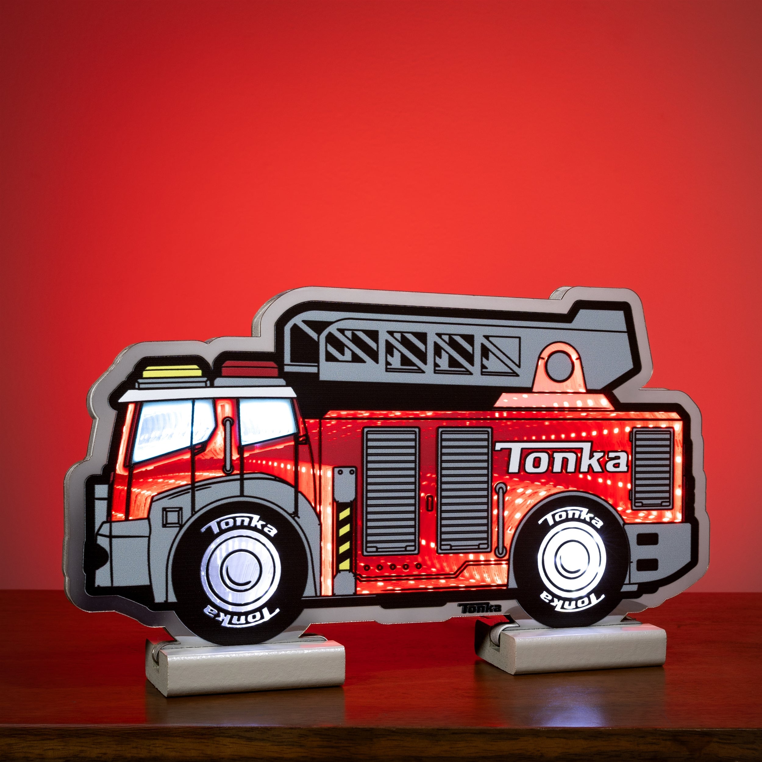 Tonka Firetruck Ekkolight 7.25"H