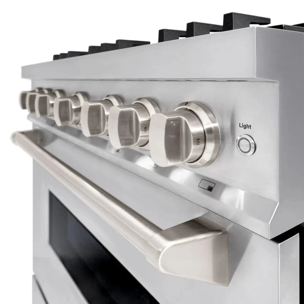 ZLINE 36"Classic Gas Range, Convection Gas Oven, Stainless Steel, CGR36