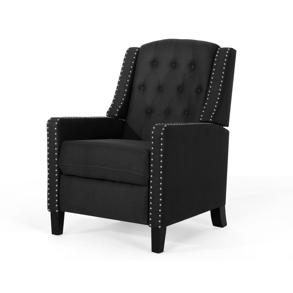 Classic Fabric Push Back Chair