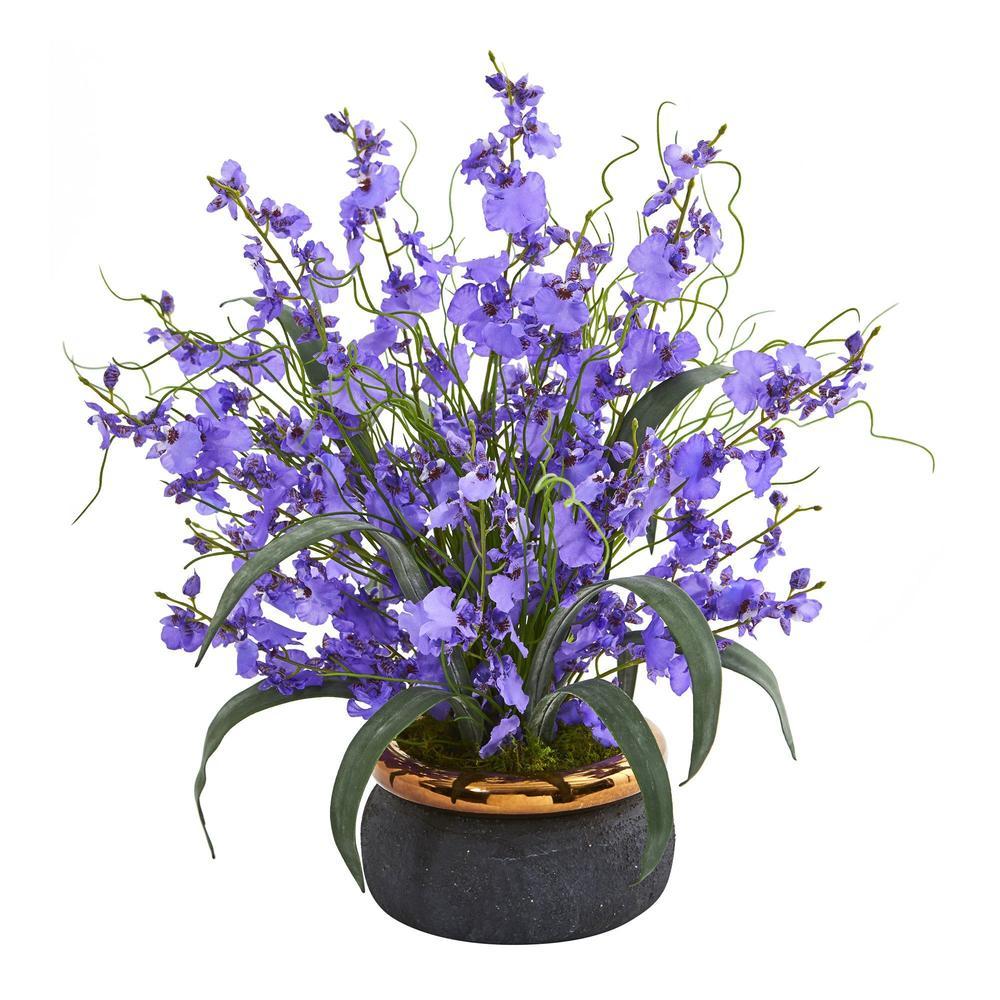 19" Dancing Lady Artificial Arrangement in Vase