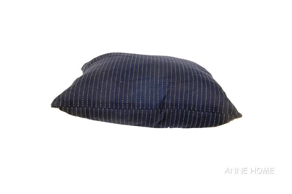 Anne Home - Blue Pillow White Star