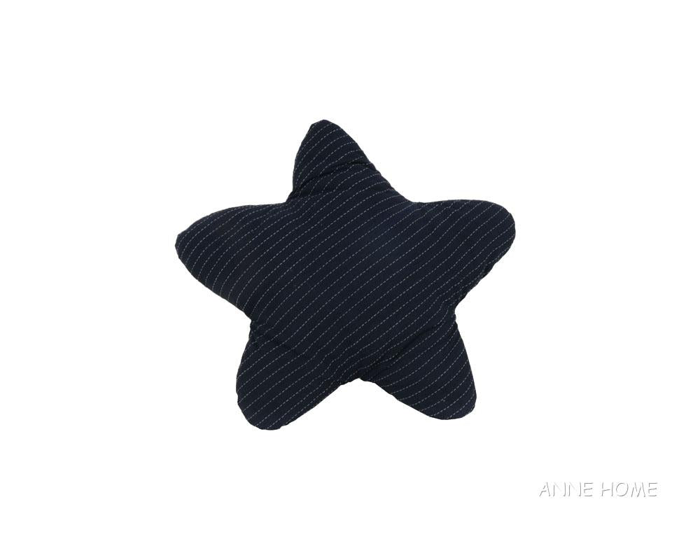 Anne Home - Star Pillow - Blue
